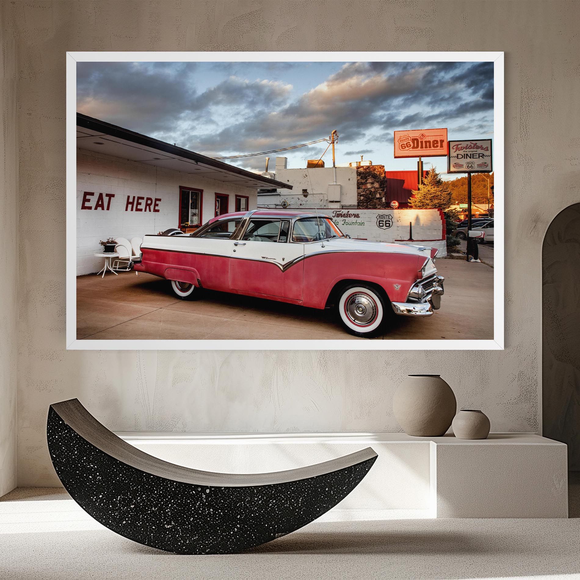 Cloud Old Car mockup 8