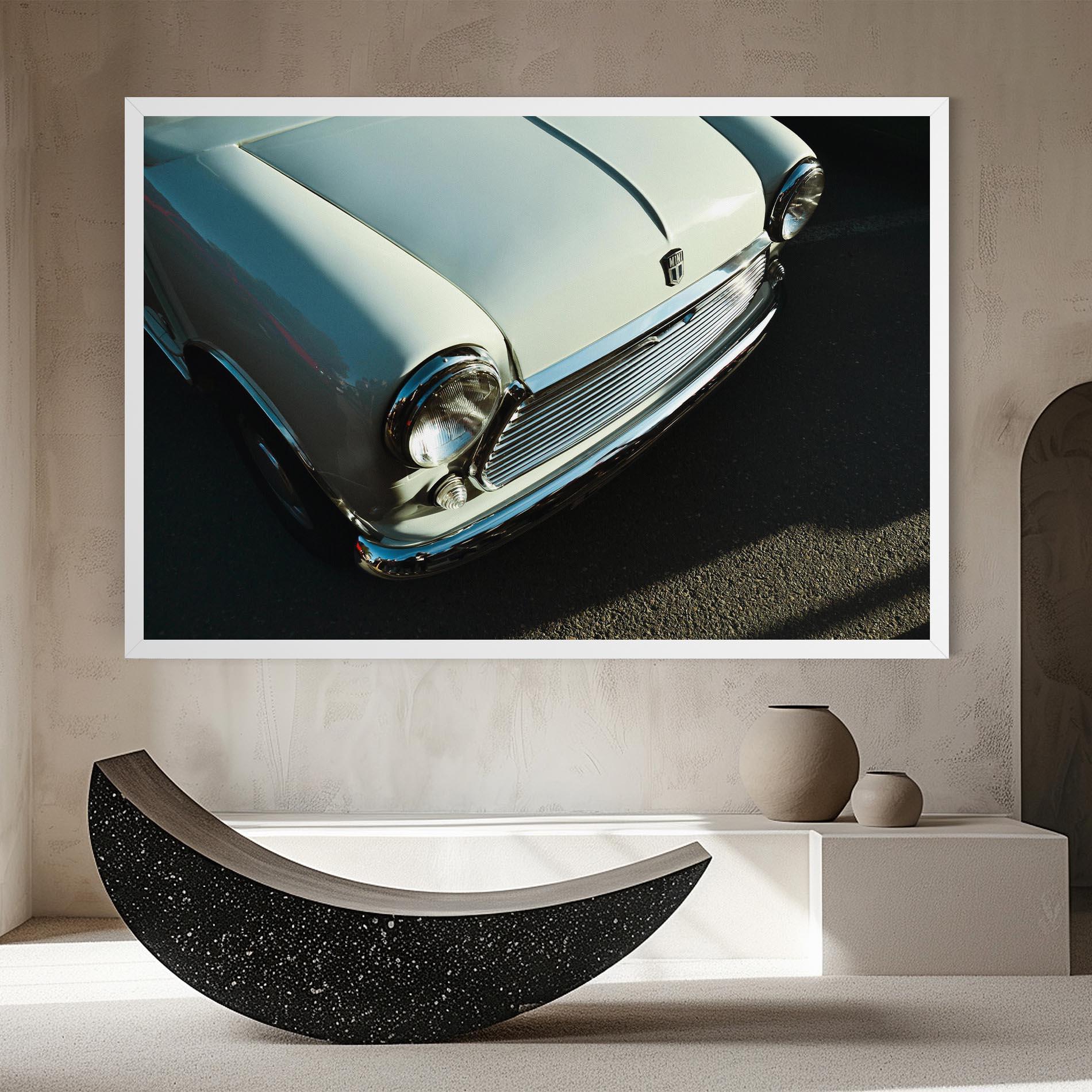 Vászonkép Light Blue Car mockup 8