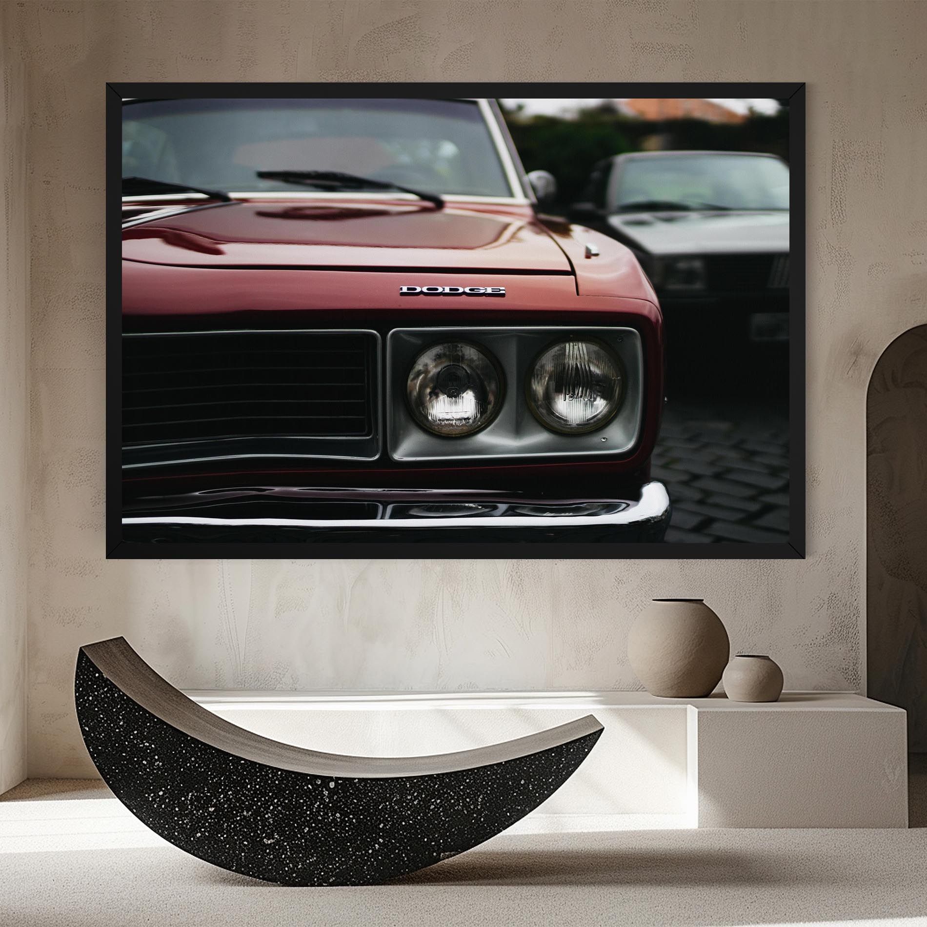 Dark Vintage Red mockup 8