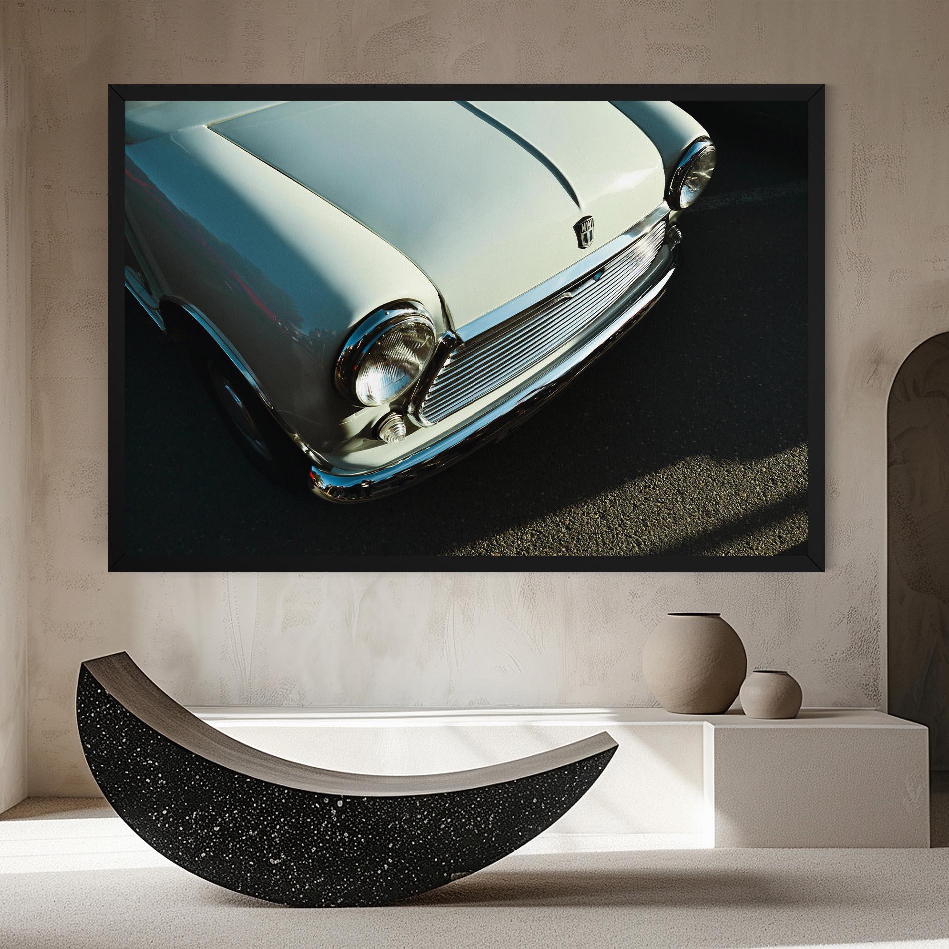 Vászonkép Light Blue Car mockup 8