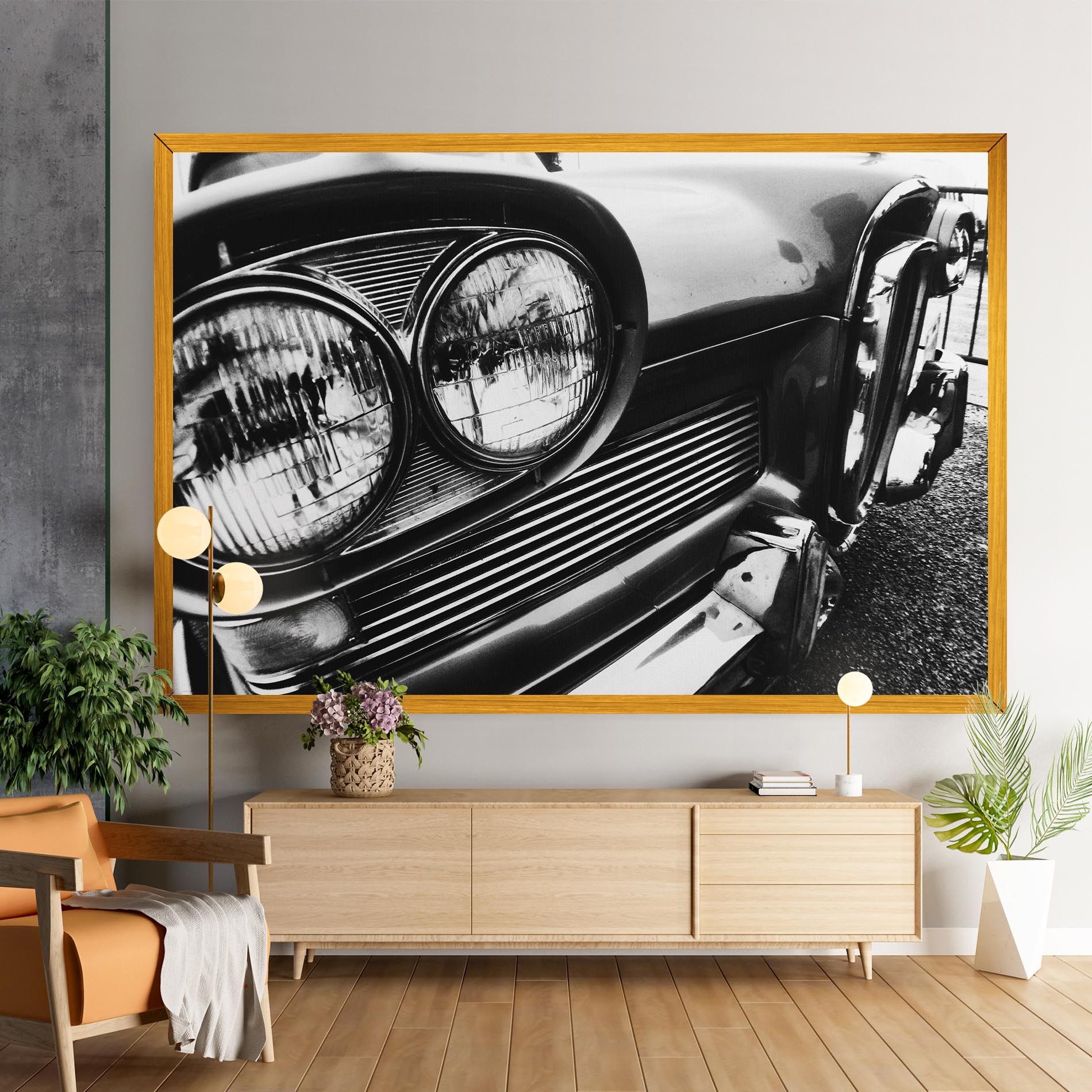 Old Closeup Car mockup 9