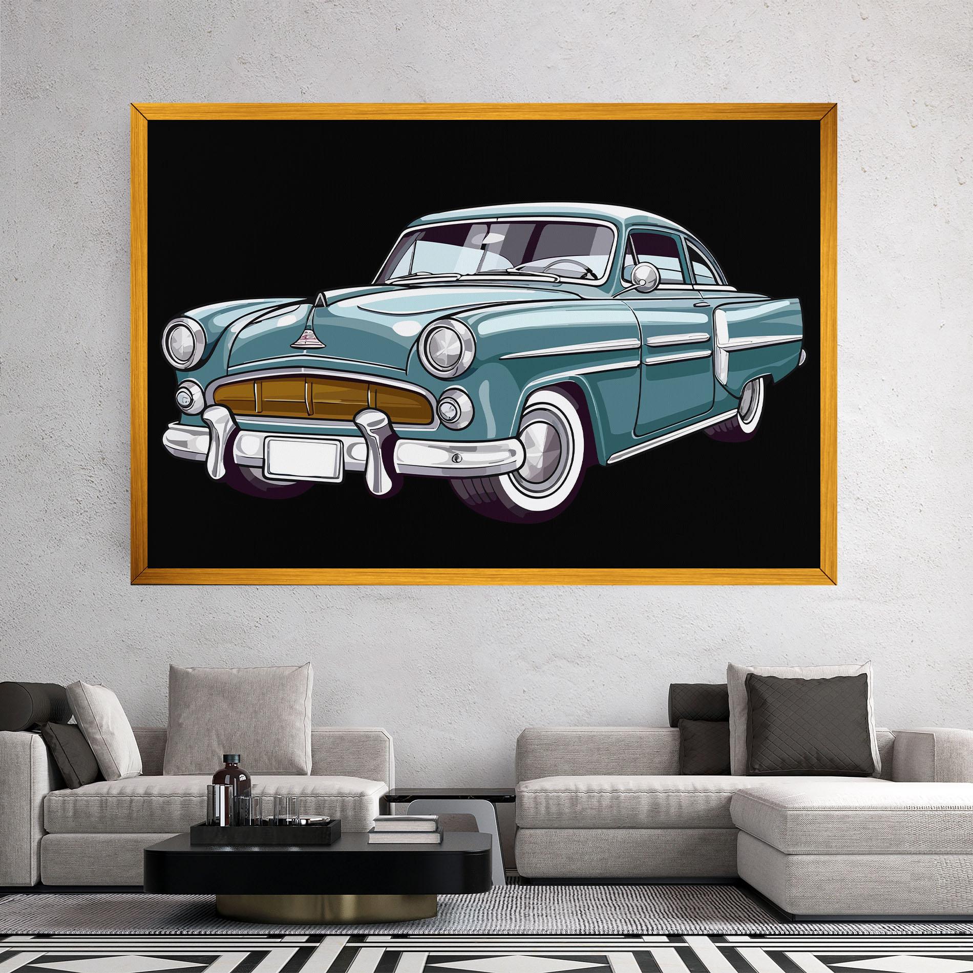 Vászonkép Ford Thunderbolt mockup 2