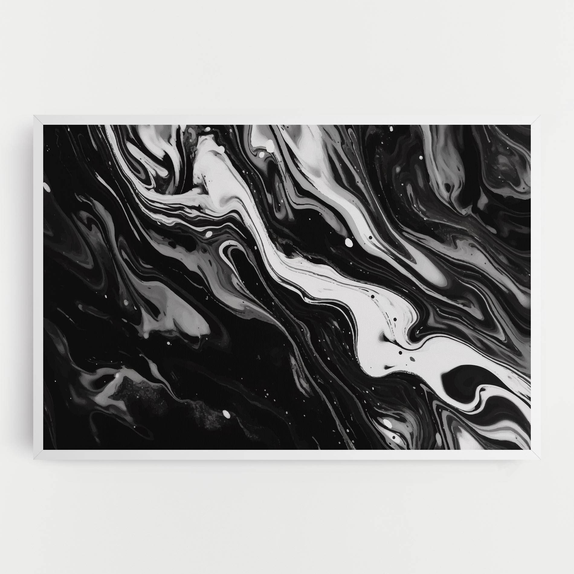 Vászonkép Grey Art Marble mockup 0