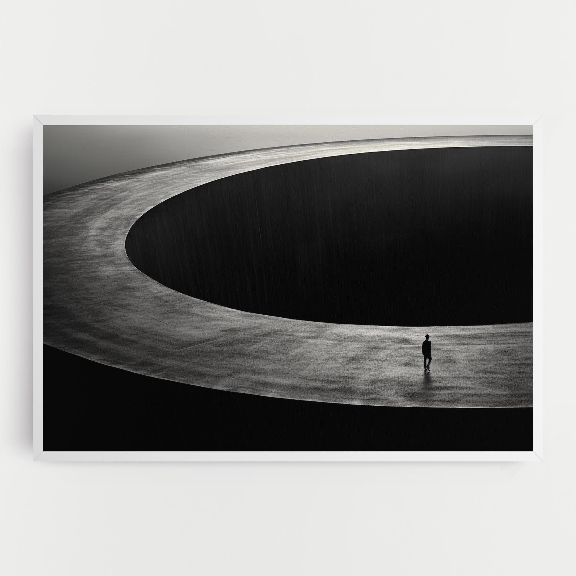 Vászonkép Man Walking mockup 0