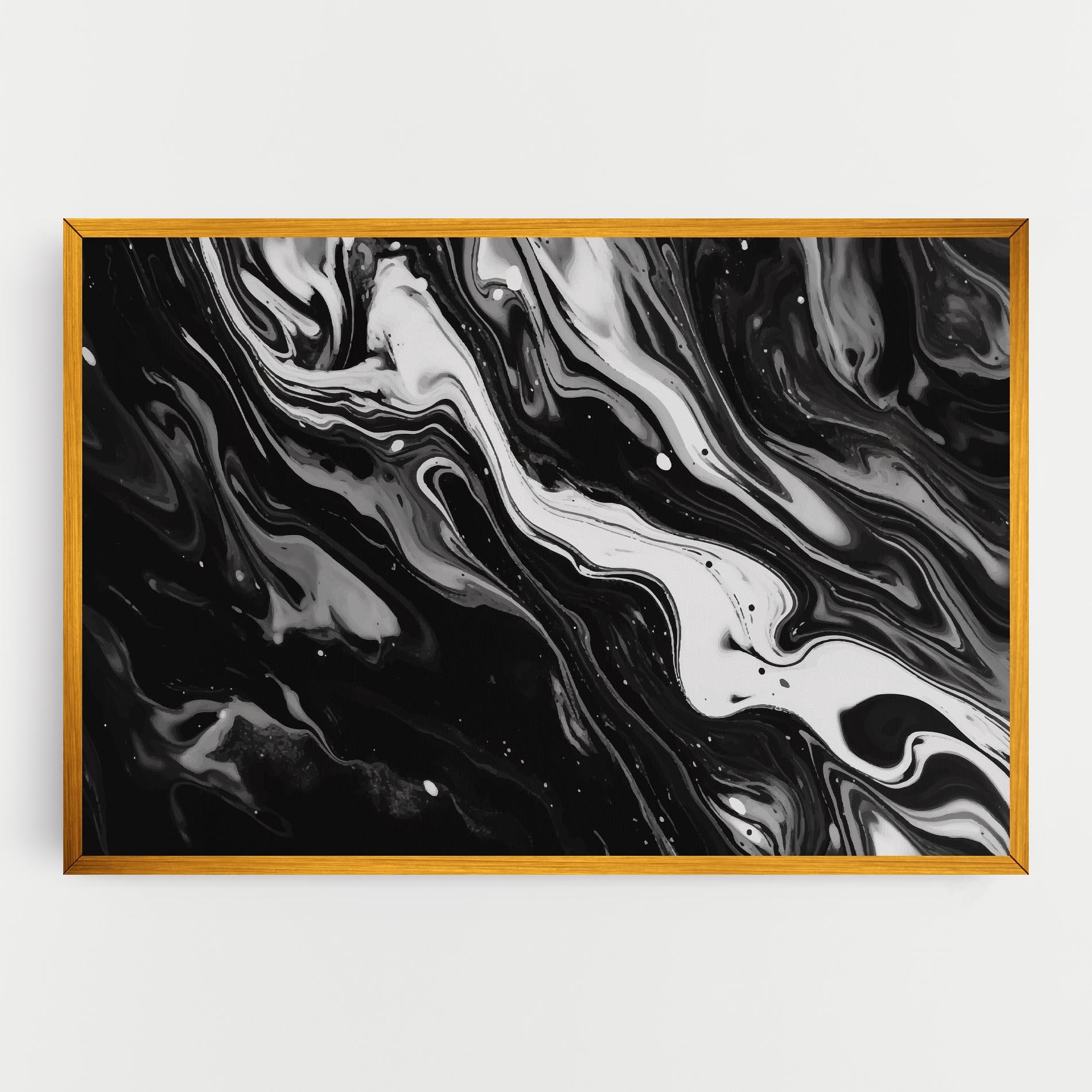 Vászonkép Grey Art Marble mockup 0