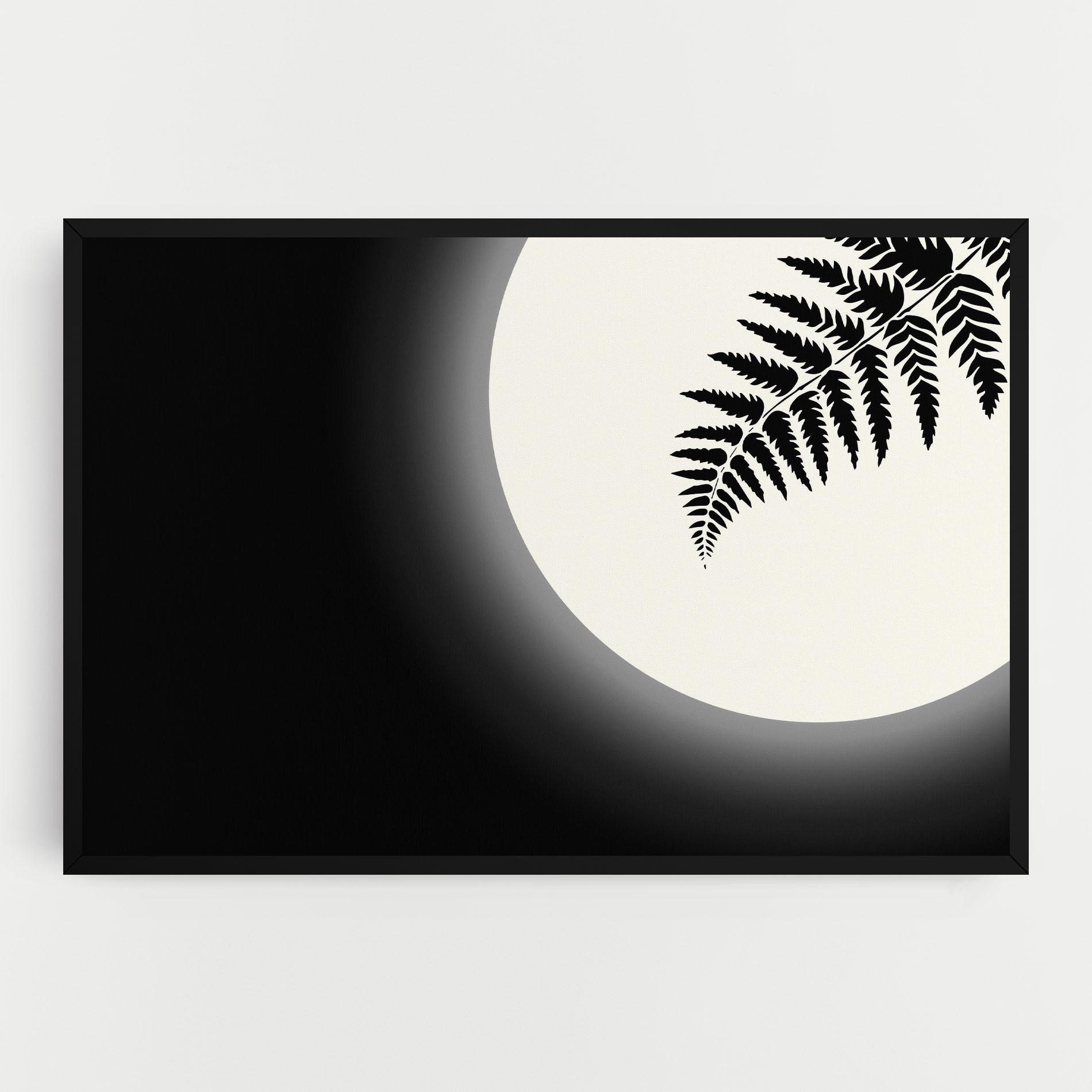 Vászonkép Full Moon Leaf mockup 0