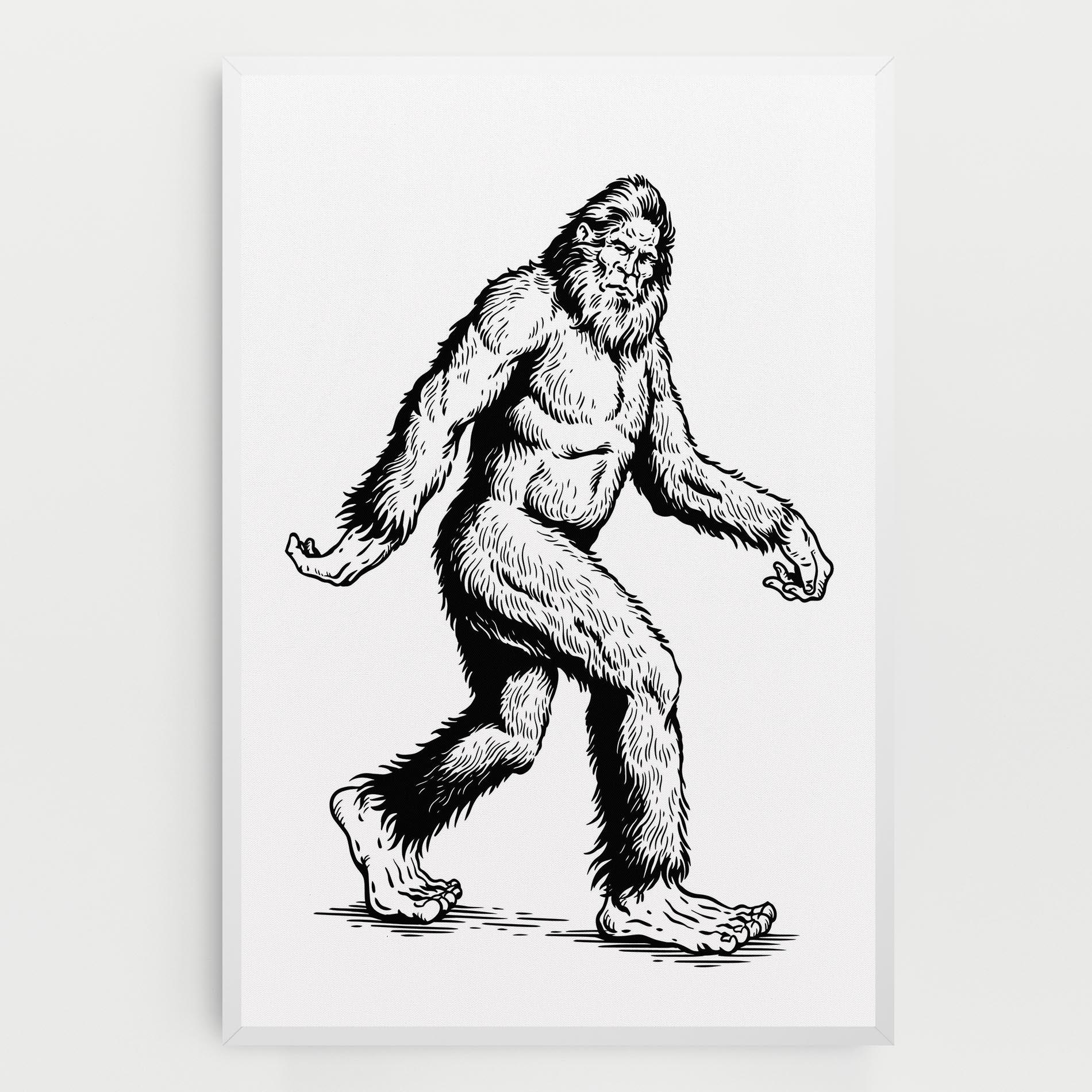 Vászonkép Yeti mockup 0