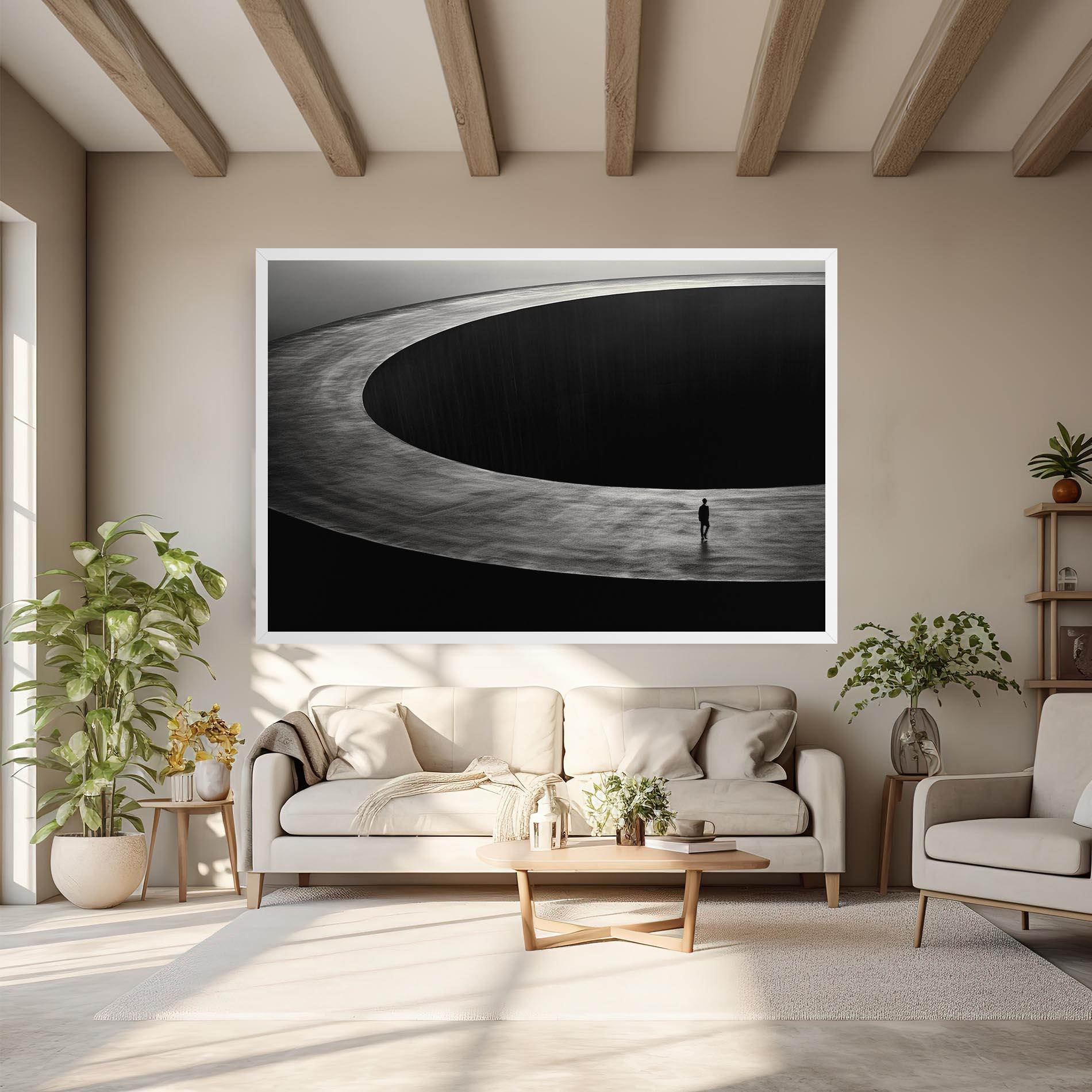 Vászonkép Man Walking mockup 6