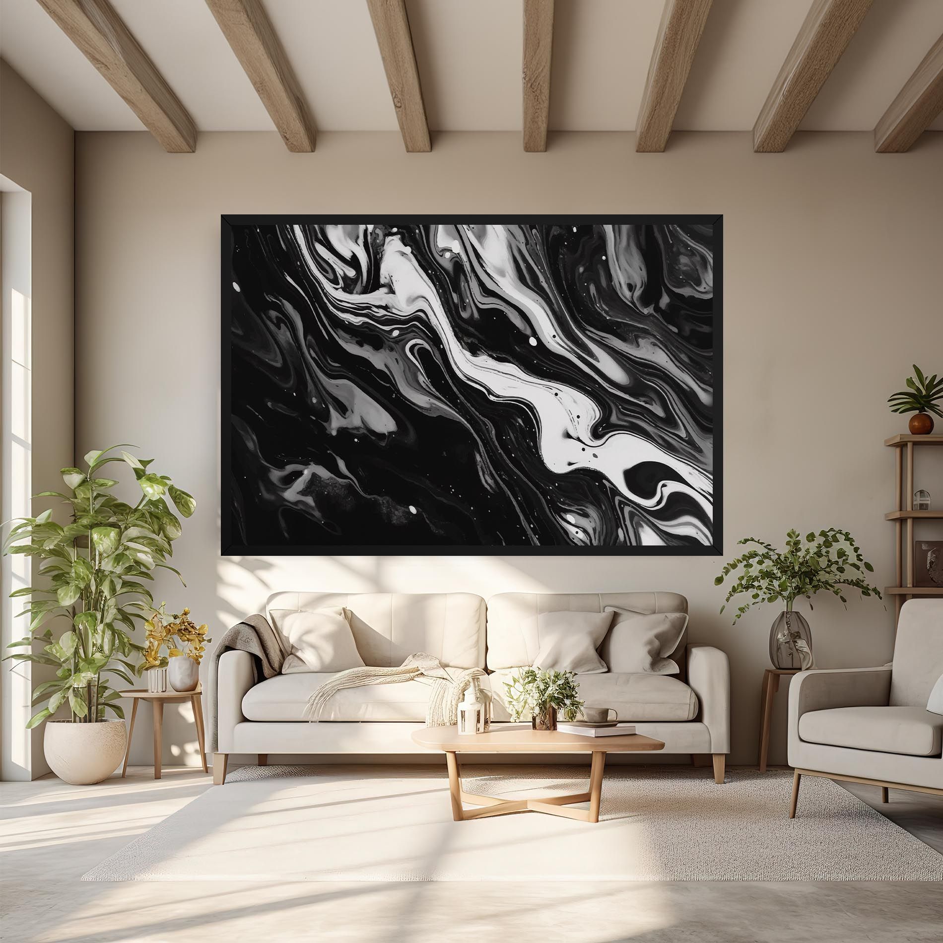 Grey Art Marble mockup 6