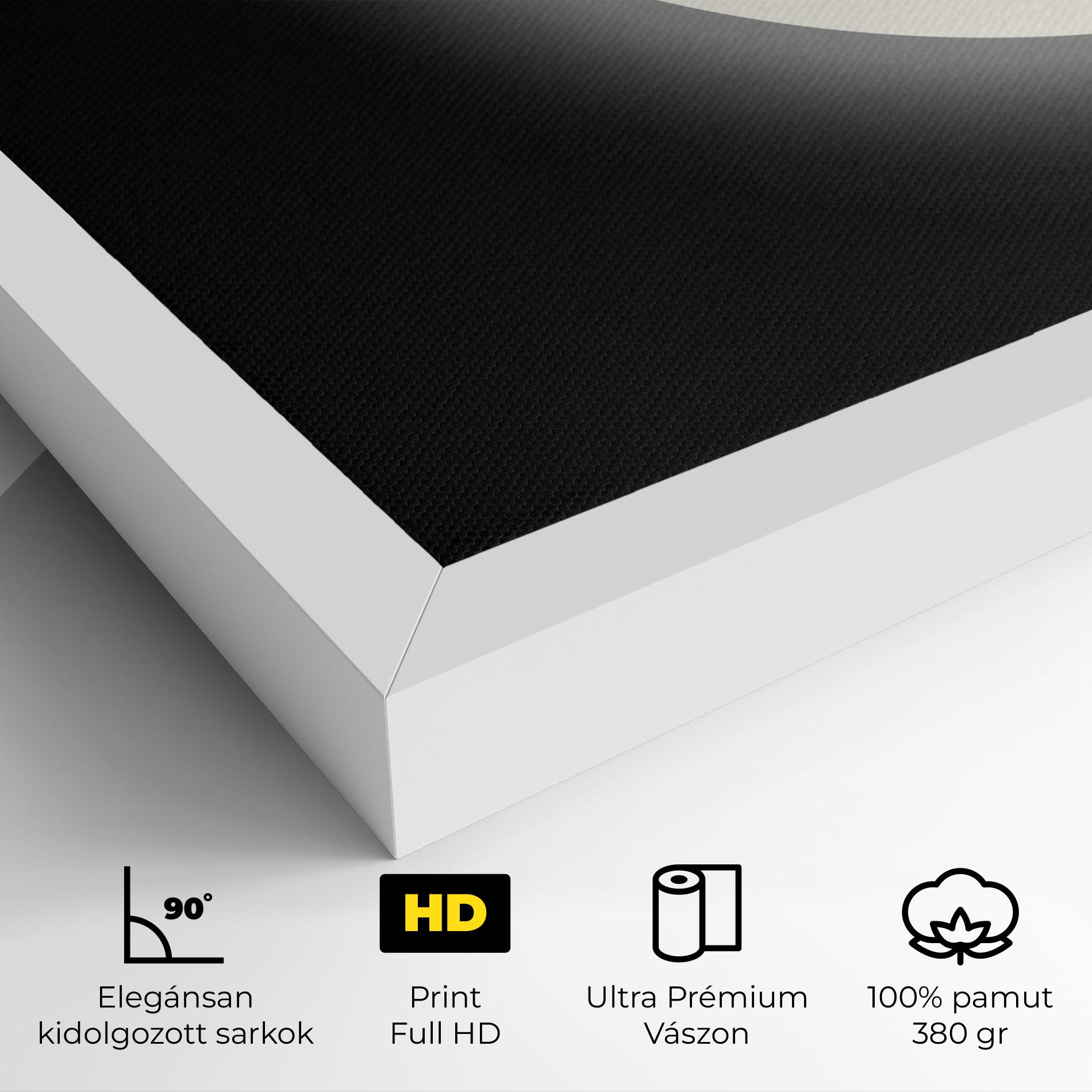 Vászonkép Full Moon Leaf mockup 4