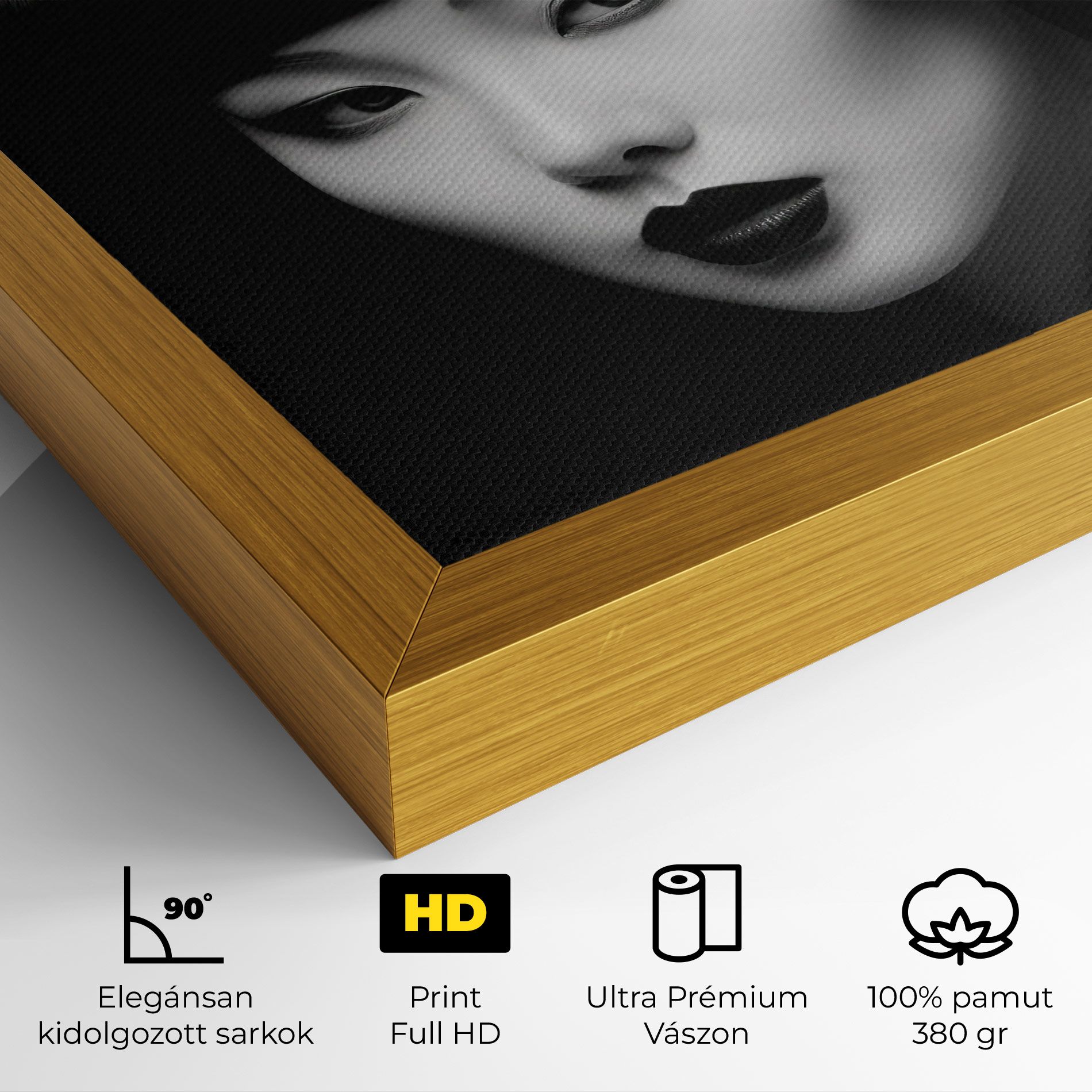 Abstract Asian Woman mockup 4