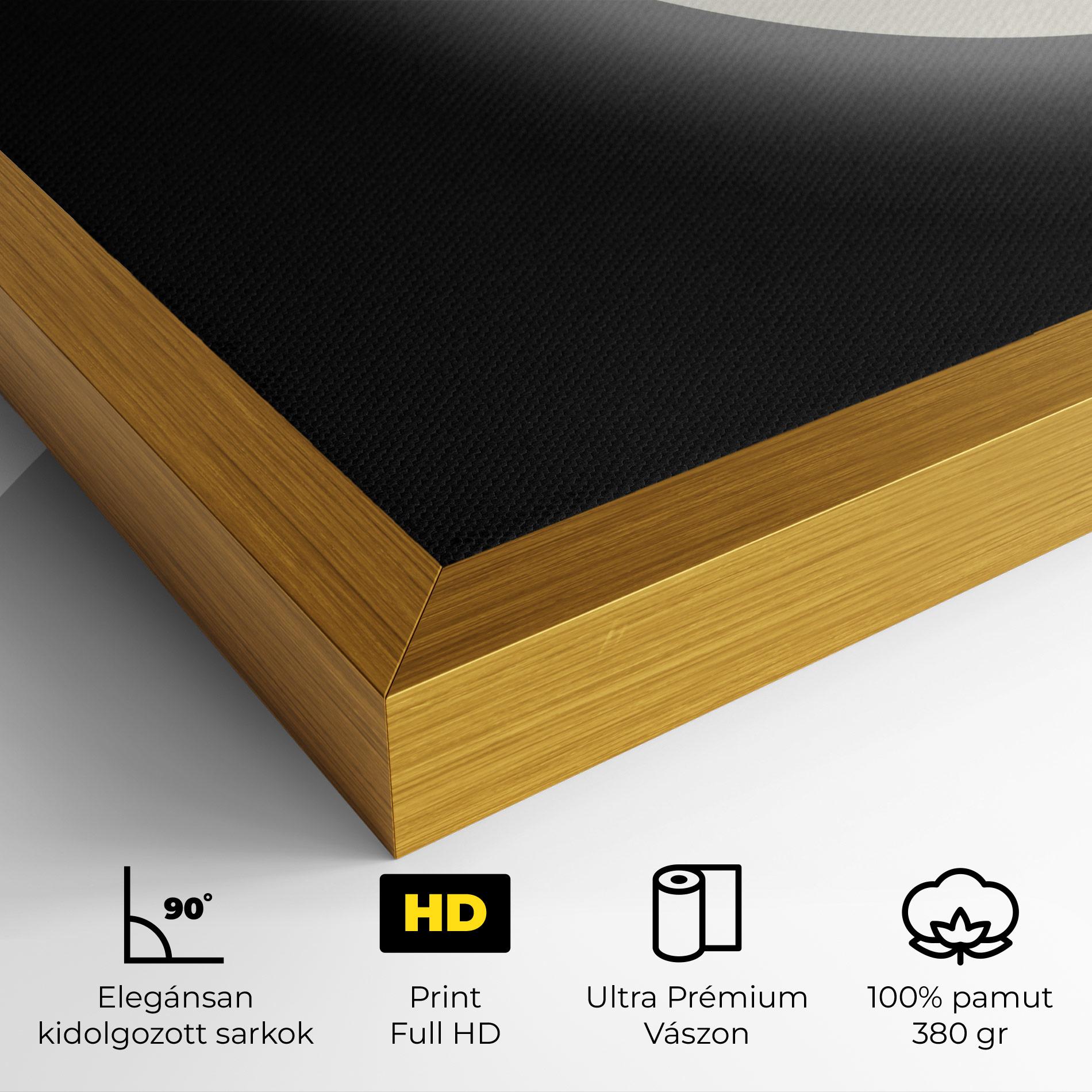 Vászonkép Full Moon Leaf mockup 4