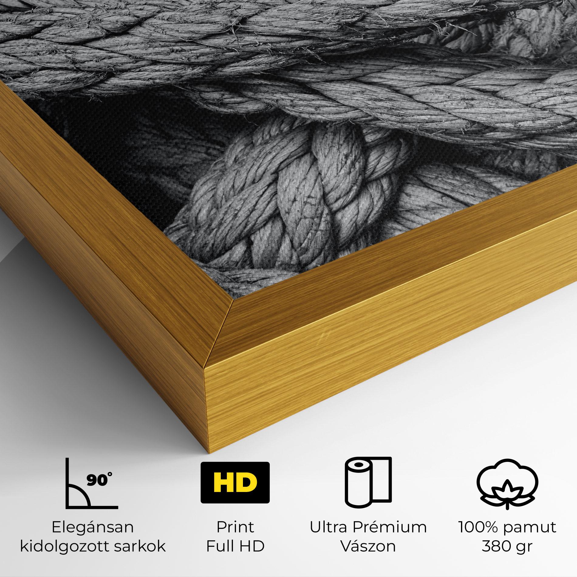 Vászonkép Gray String mockup 4