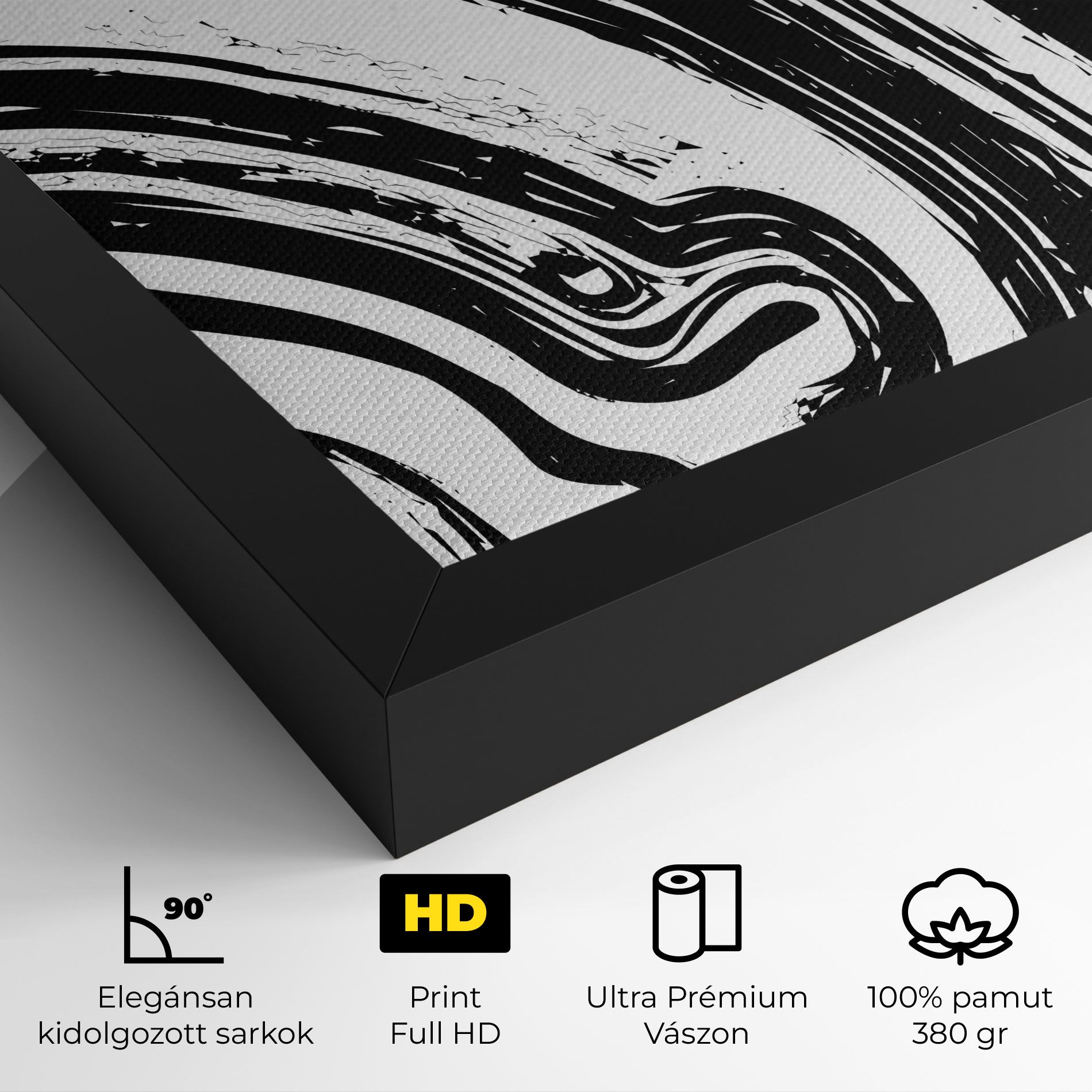 Black Liquid White mockup 4