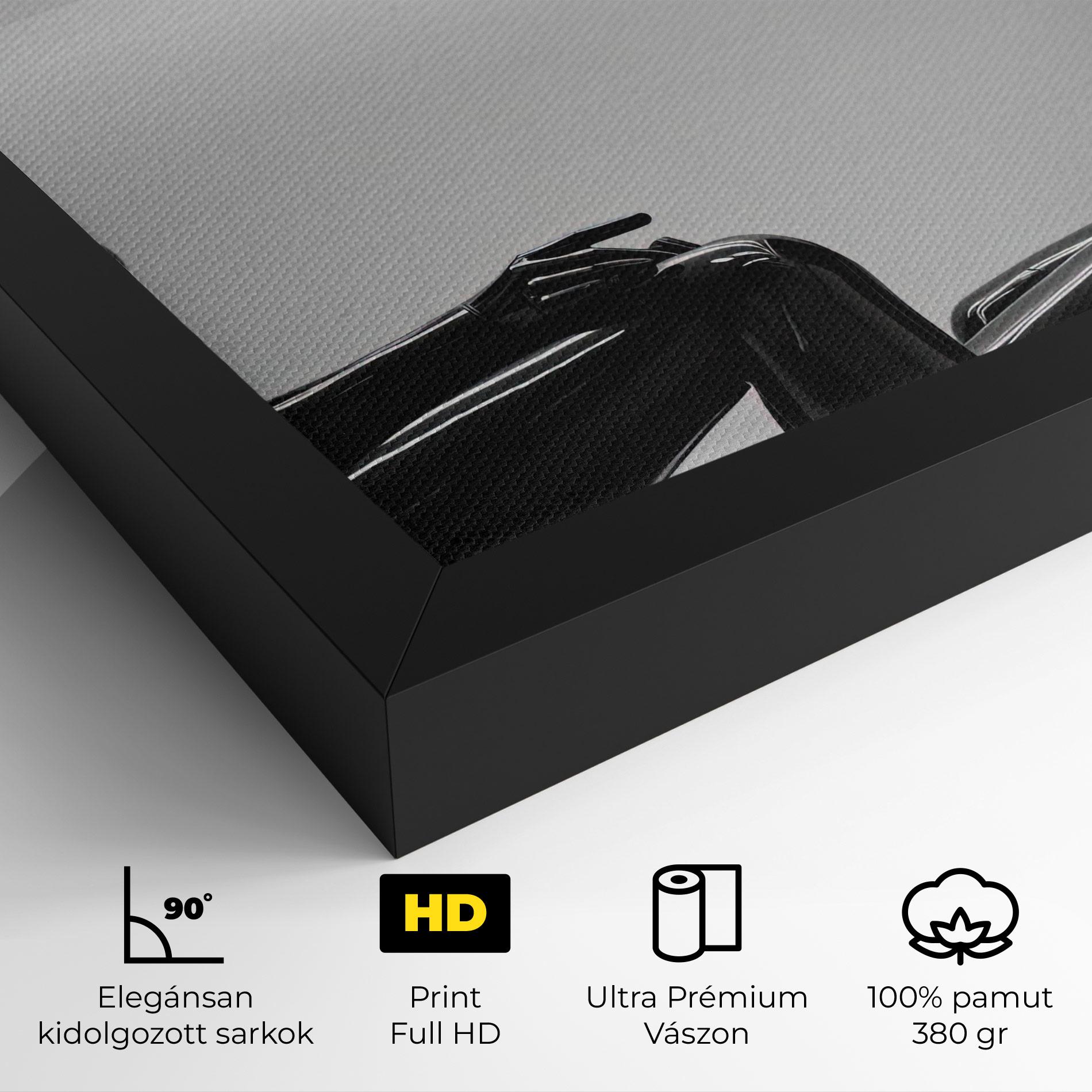 Vászonkép Black Mannequin mockup 4