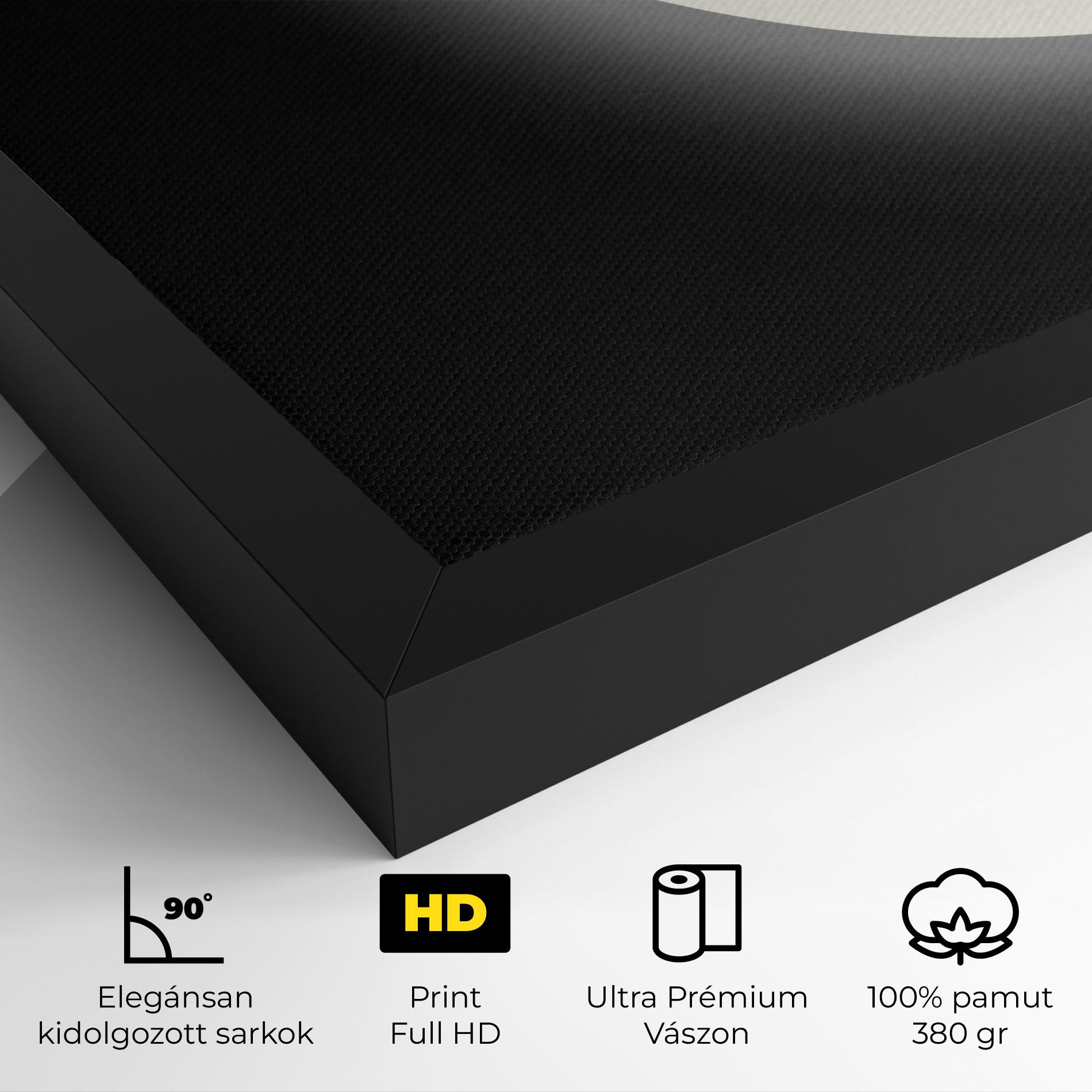 Vászonkép Full Moon Leaf mockup 4