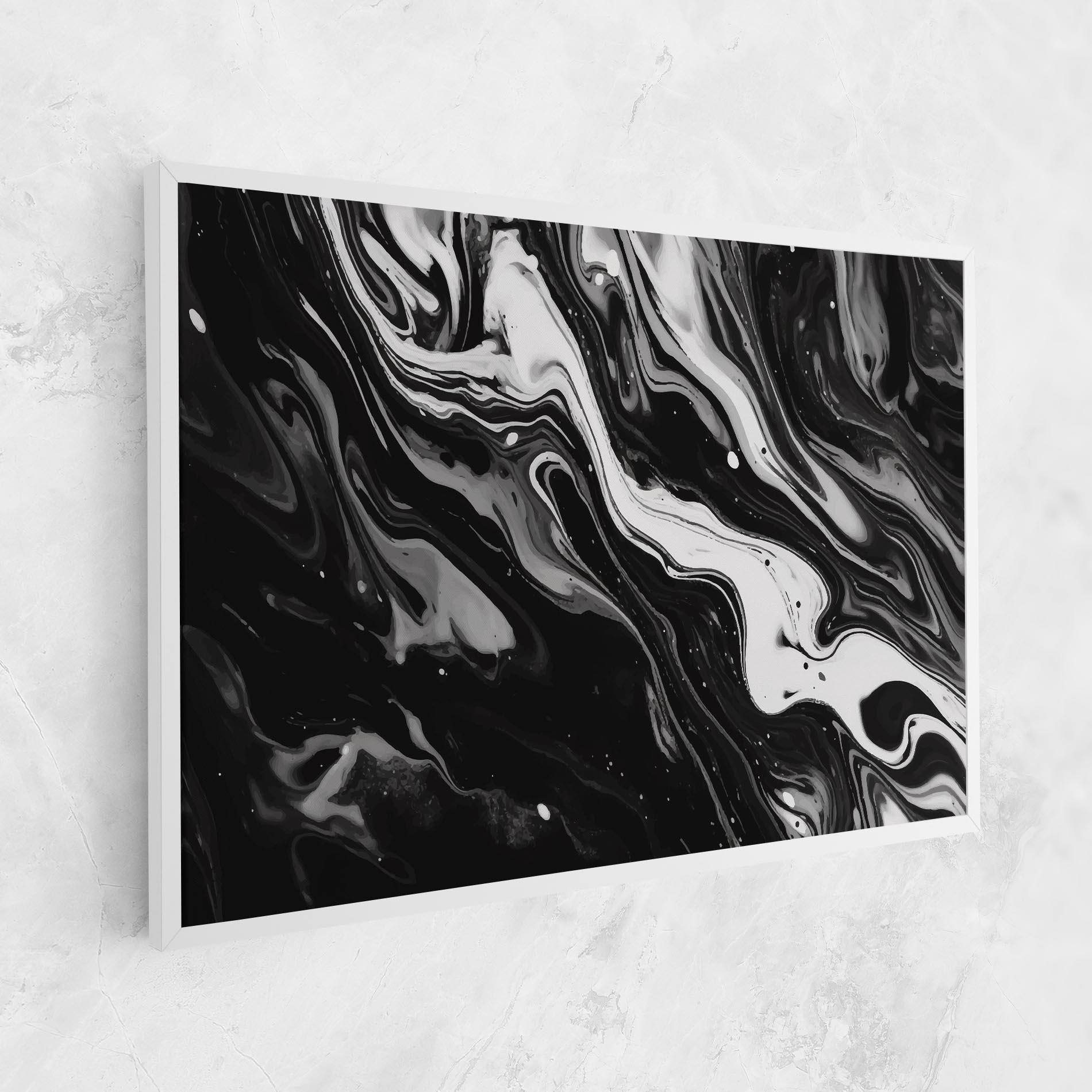 Vászonkép Grey Art Marble mockup 1