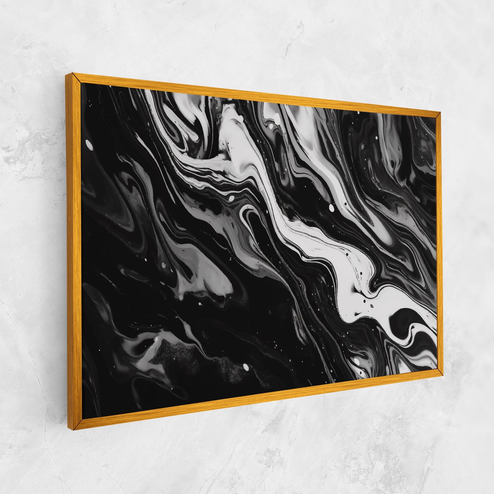 Vászonkép Grey Art Marble mockup 1