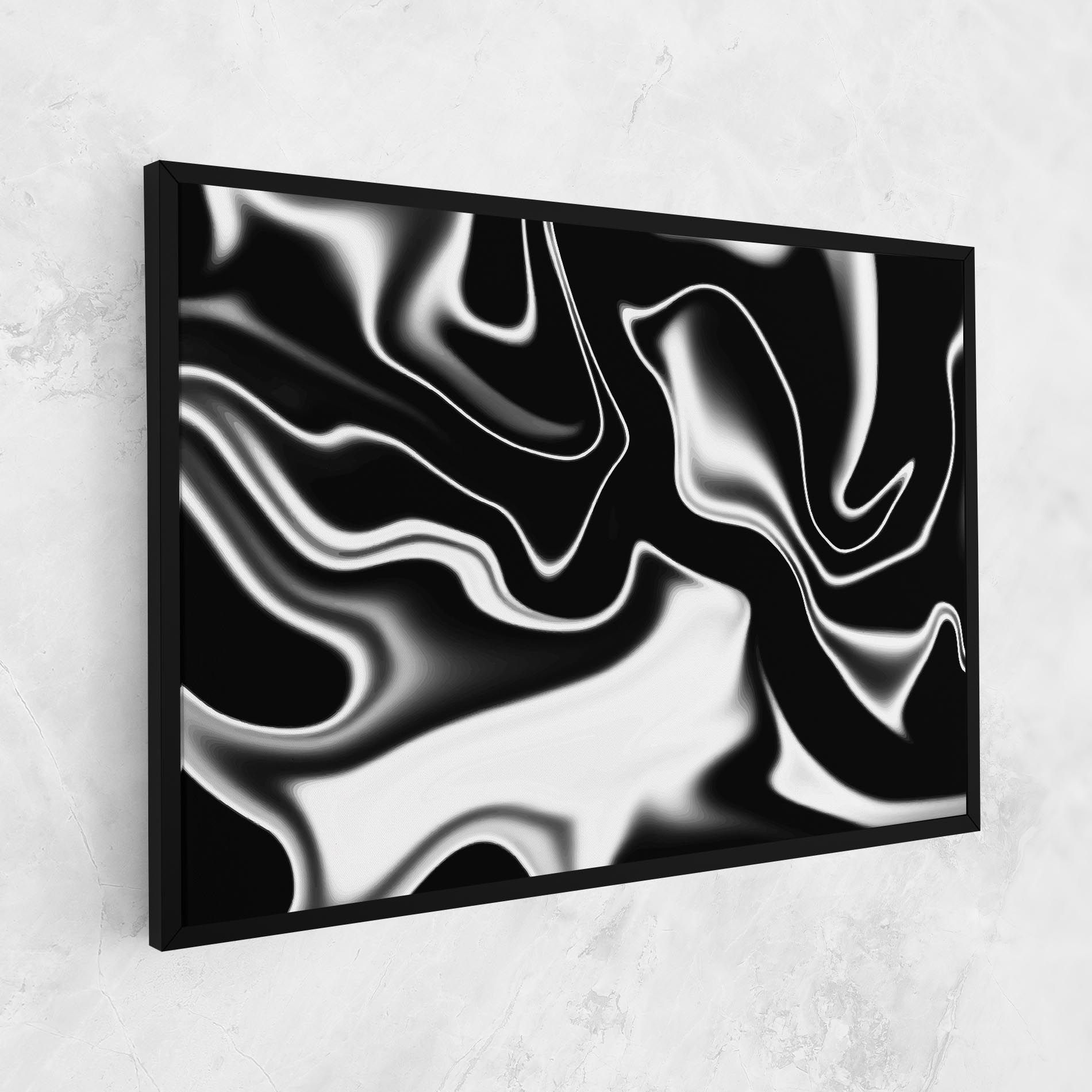 Black Metalic Art mockup 1