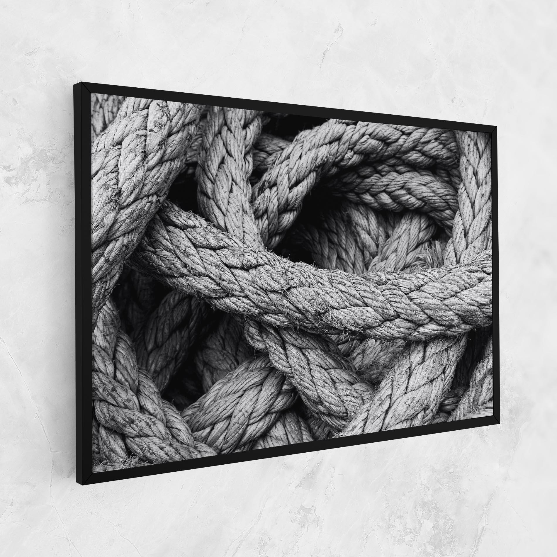 Vászonkép Gray String mockup 1