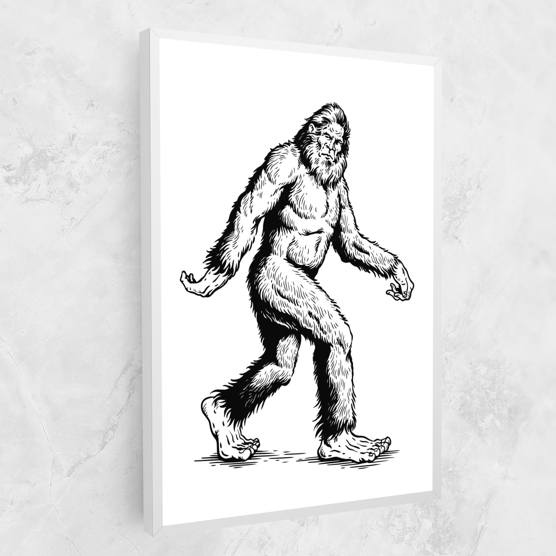 Vászonkép Yeti mockup 1