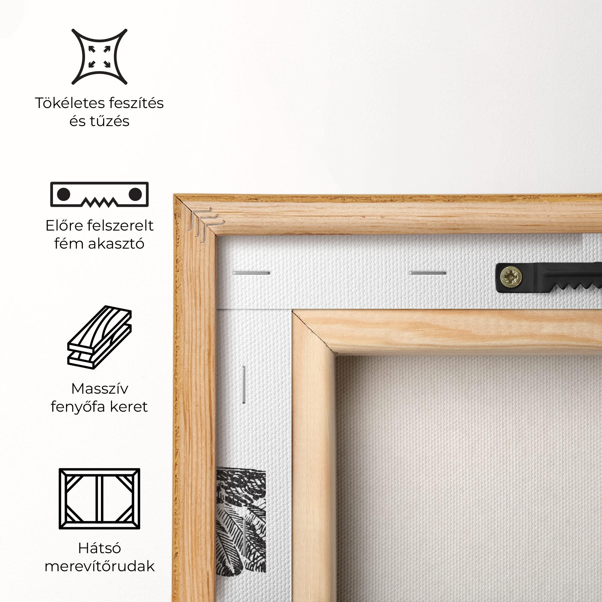 Vászonkép Eagle Art Line mockup 5