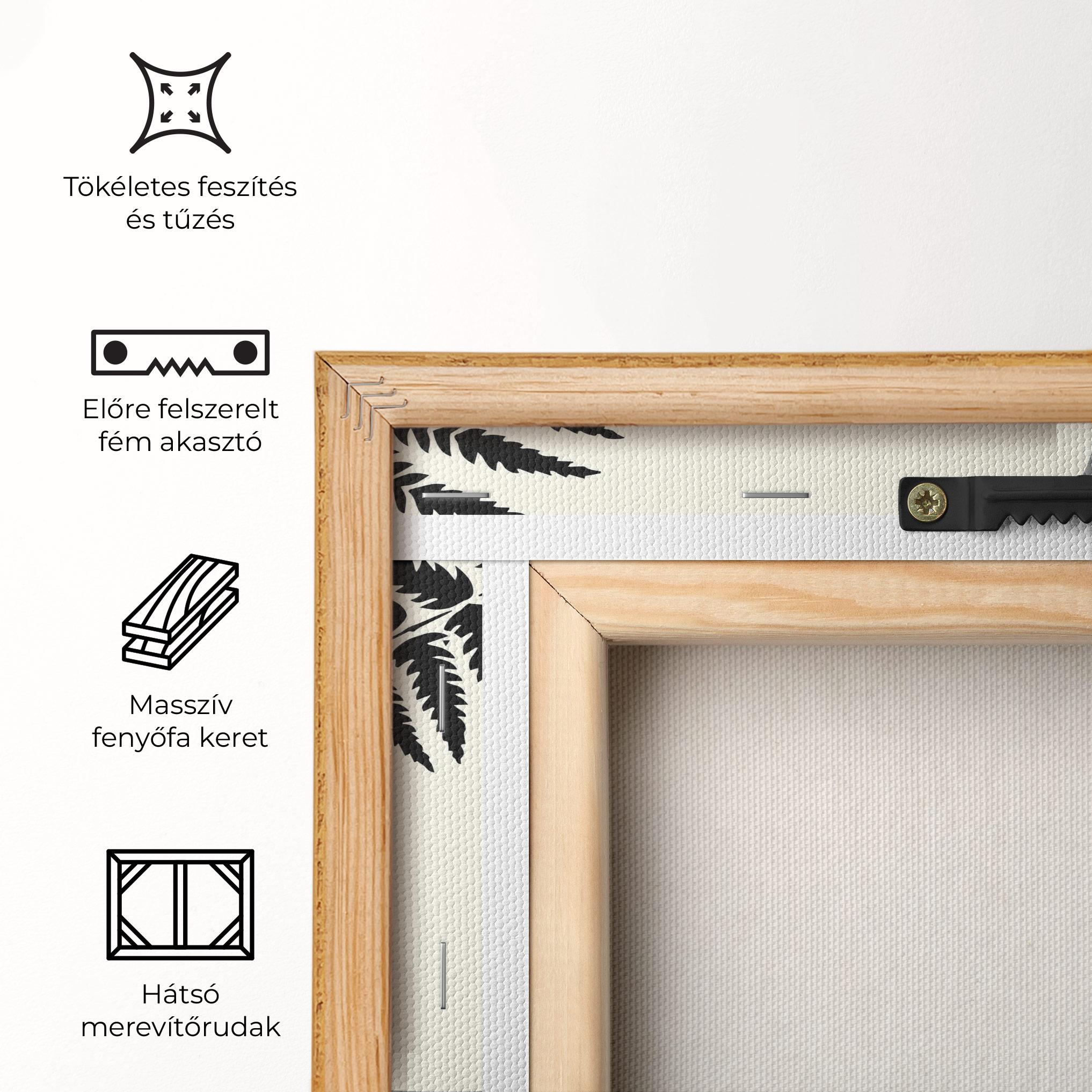 Vászonkép Full Moon Leaf mockup 5