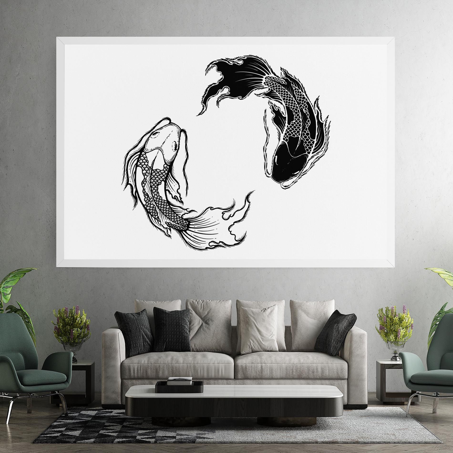 Yin Yang Koi mockup 7