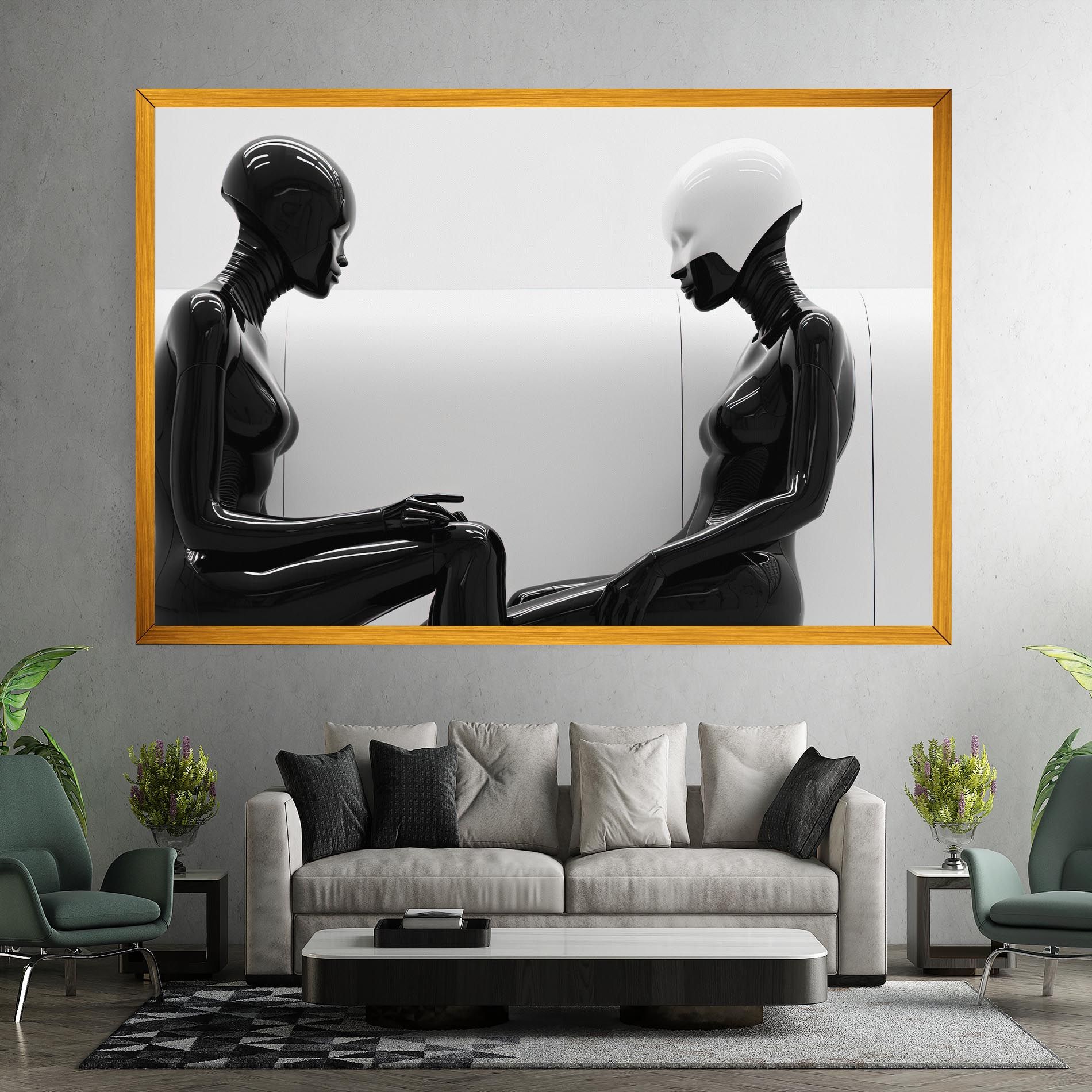 Black Mannequin mockup 7