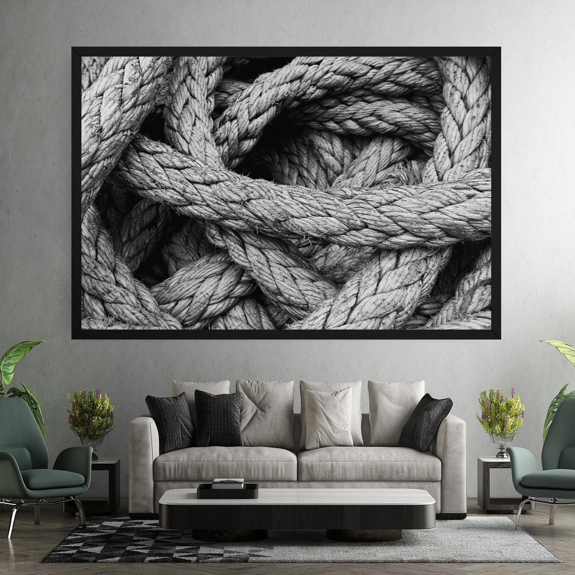 Vászonkép Gray String mockup 7