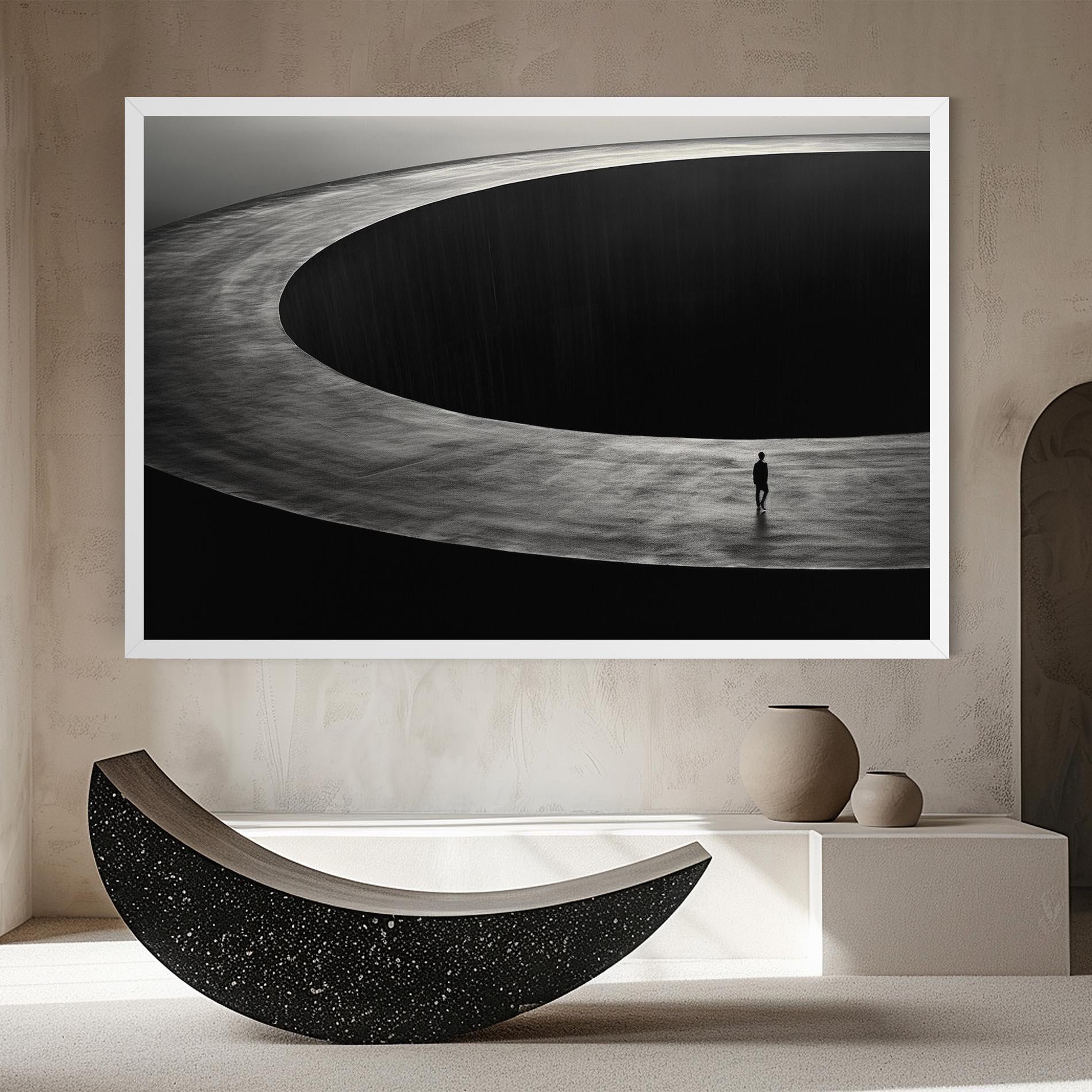 Vászonkép Man Walking mockup 8