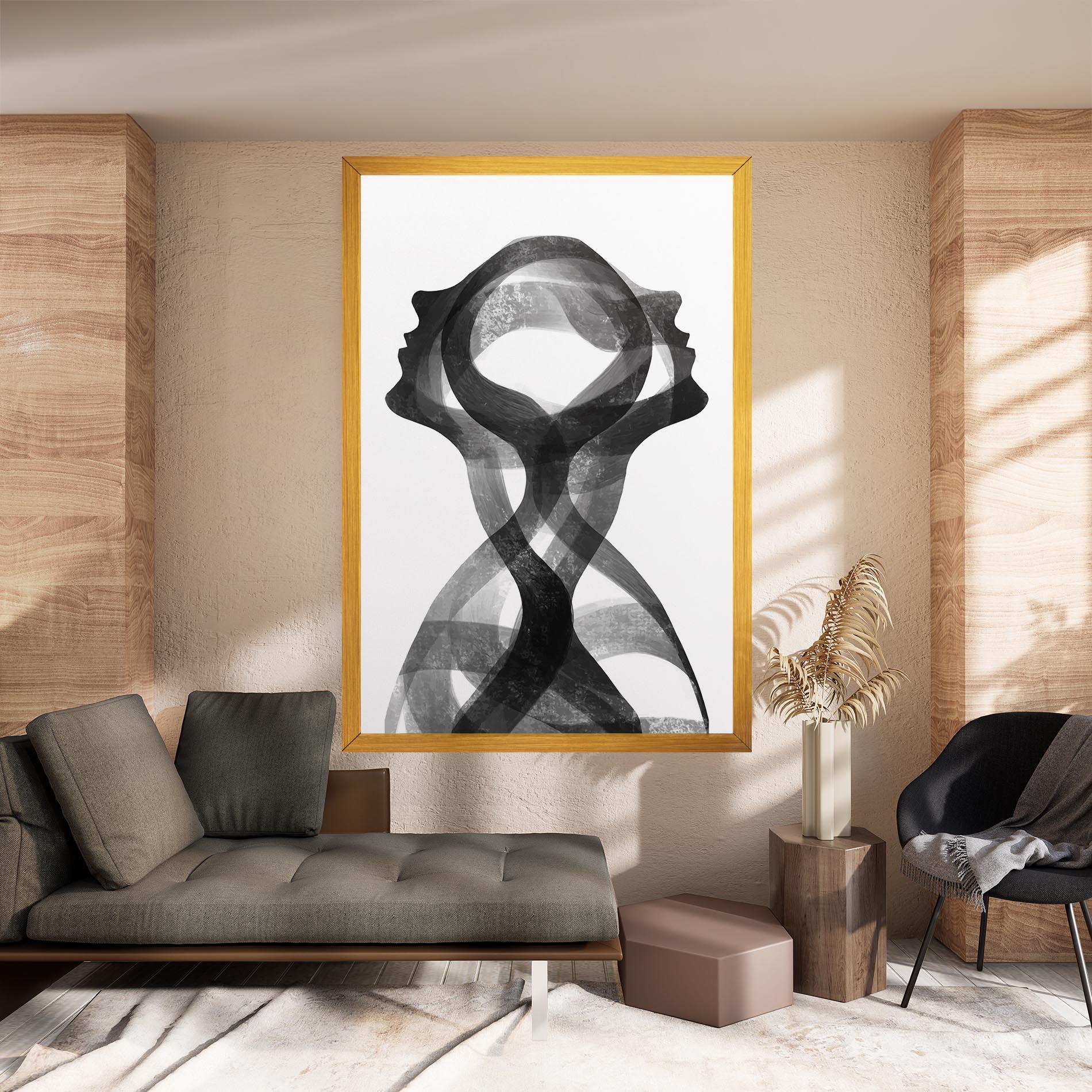 Vászonkép Human Conection mockup 8