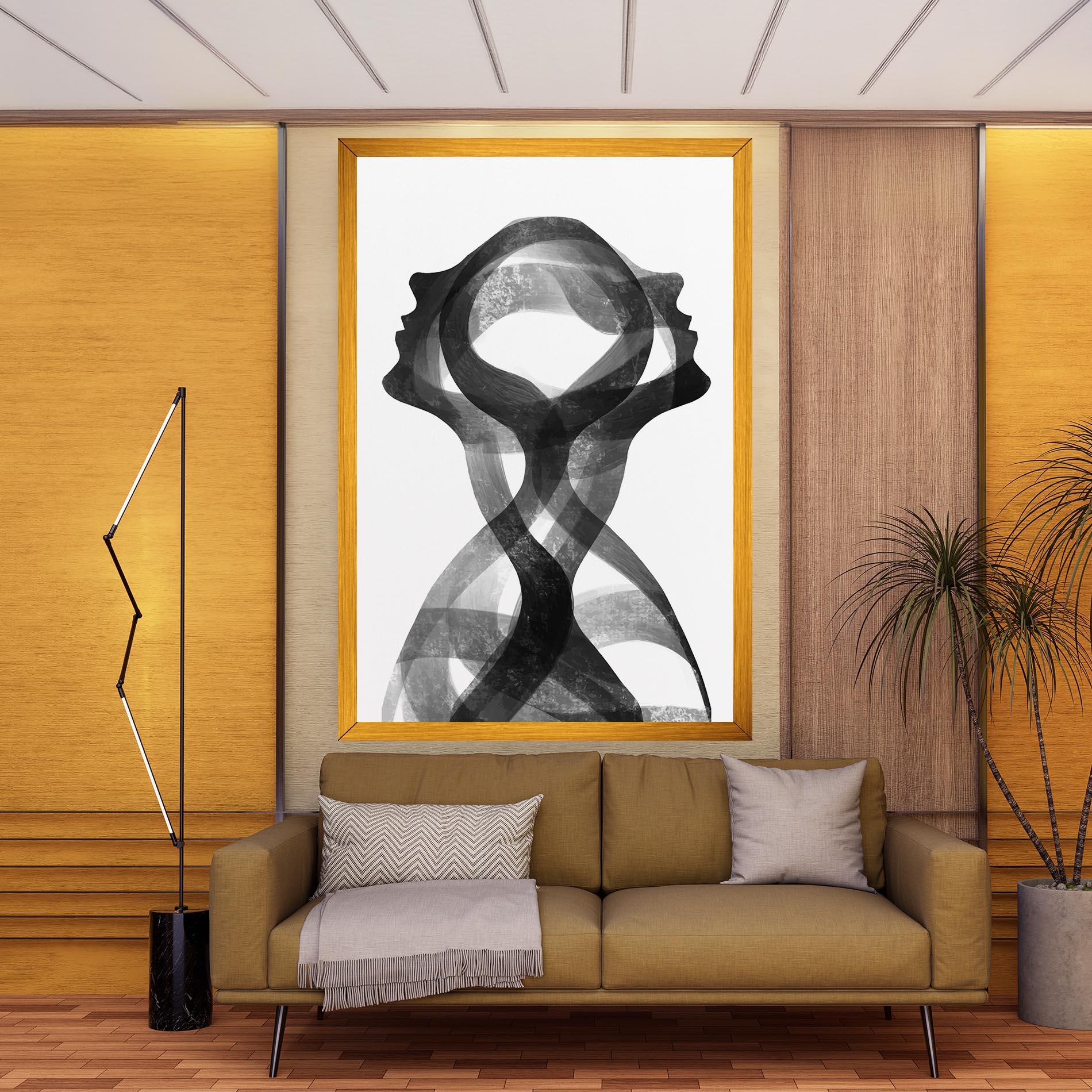 Vászonkép Human Conection mockup 9