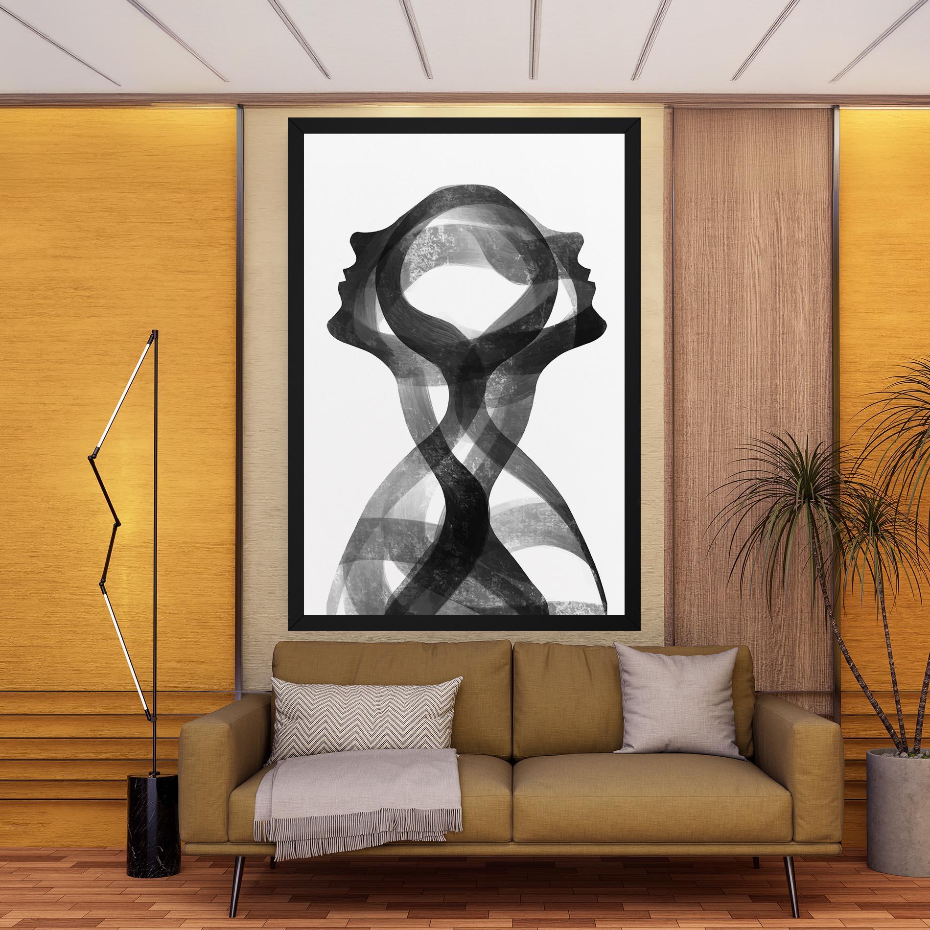 Vászonkép Human Conection mockup 9