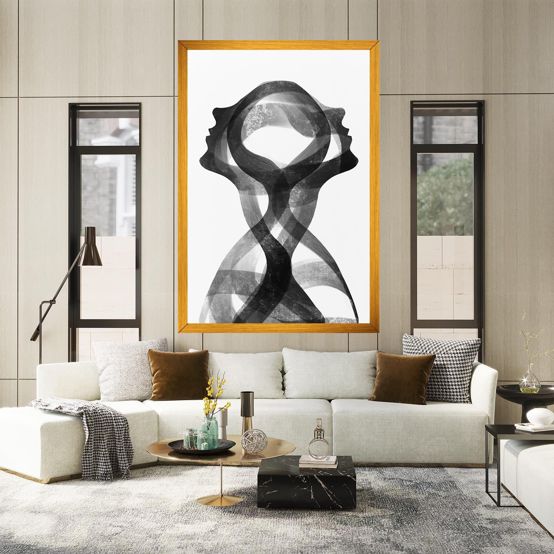 Vászonkép Human Conection mockup 2