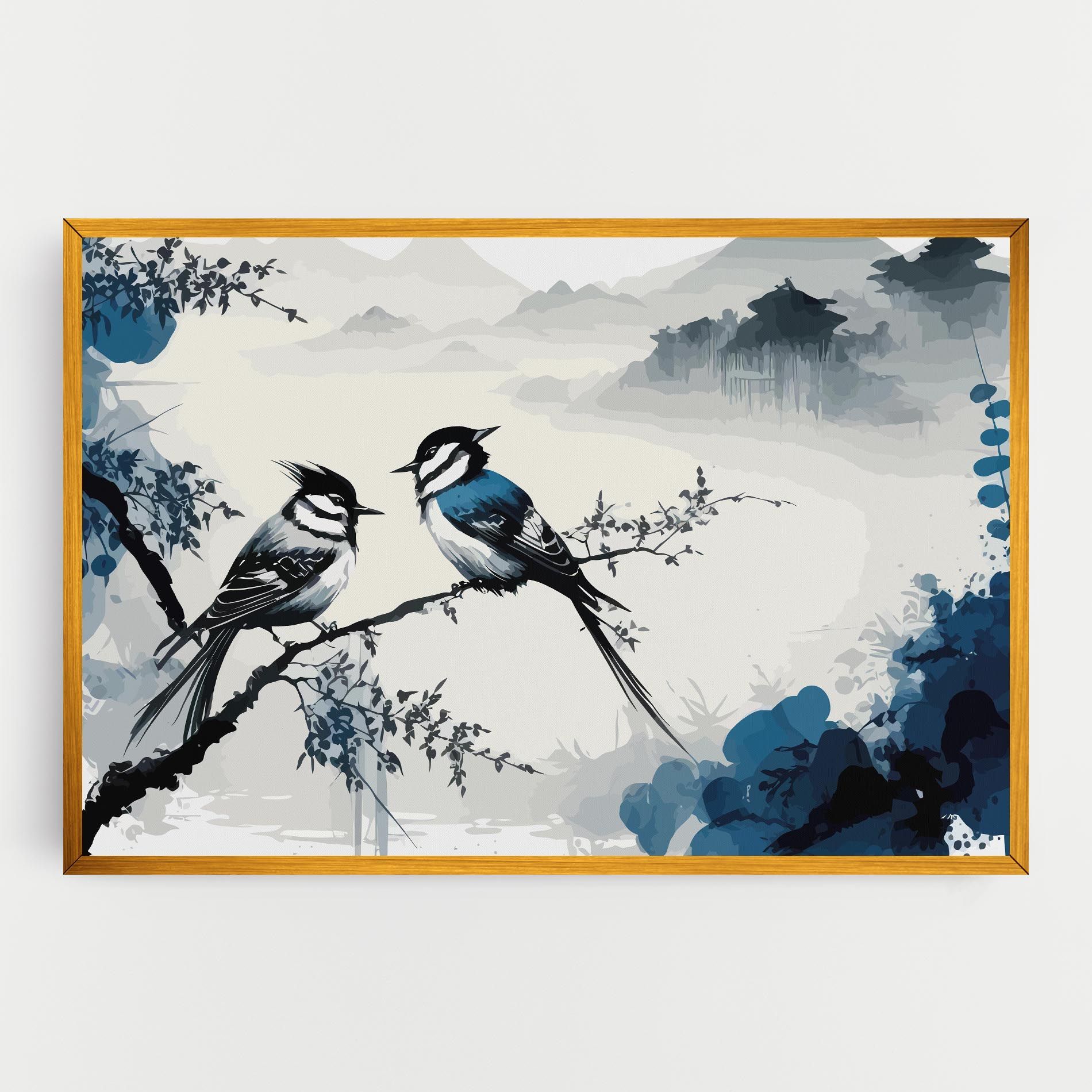Asiatic Blue Bird mockup 0