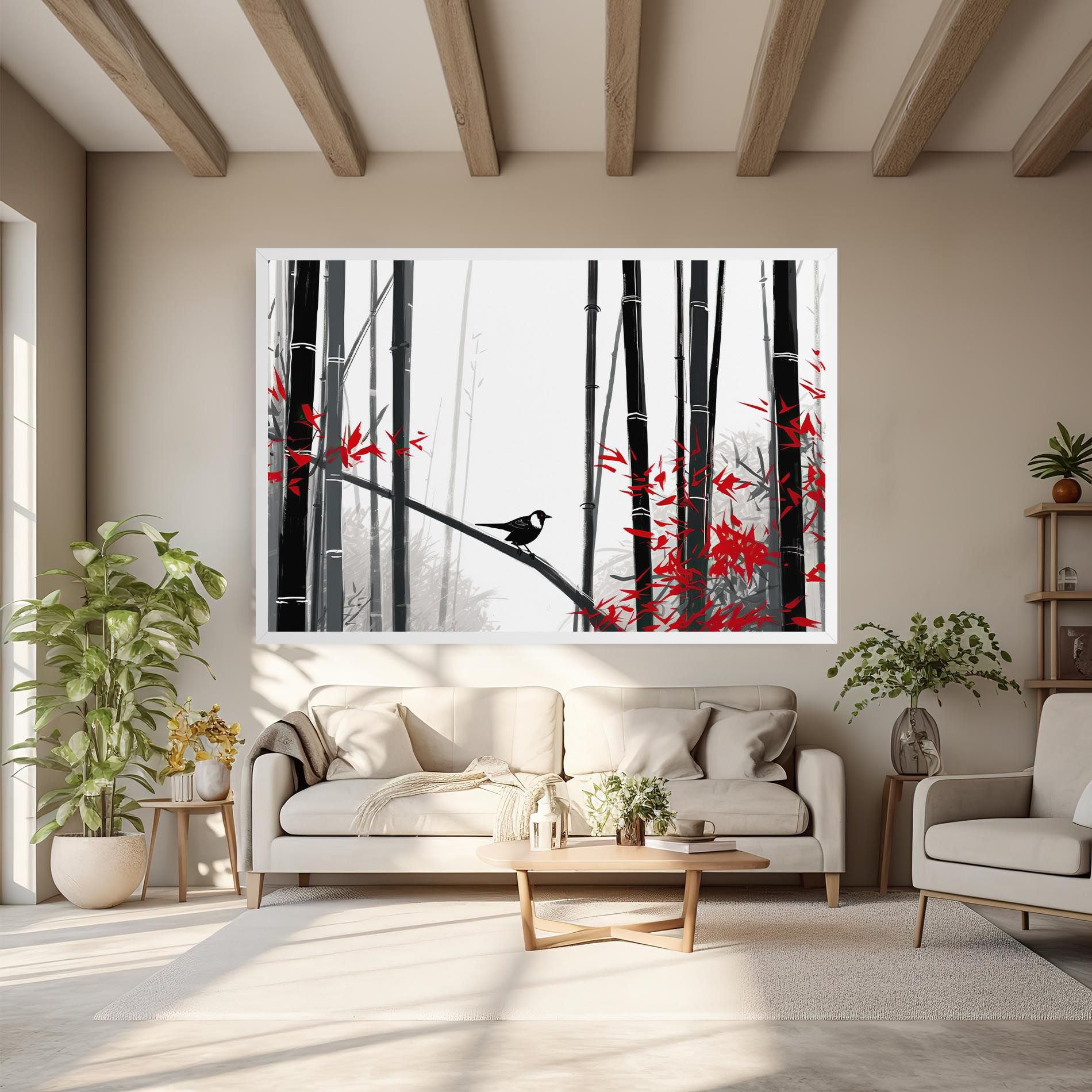 Chinese Red Leafs mockup 6