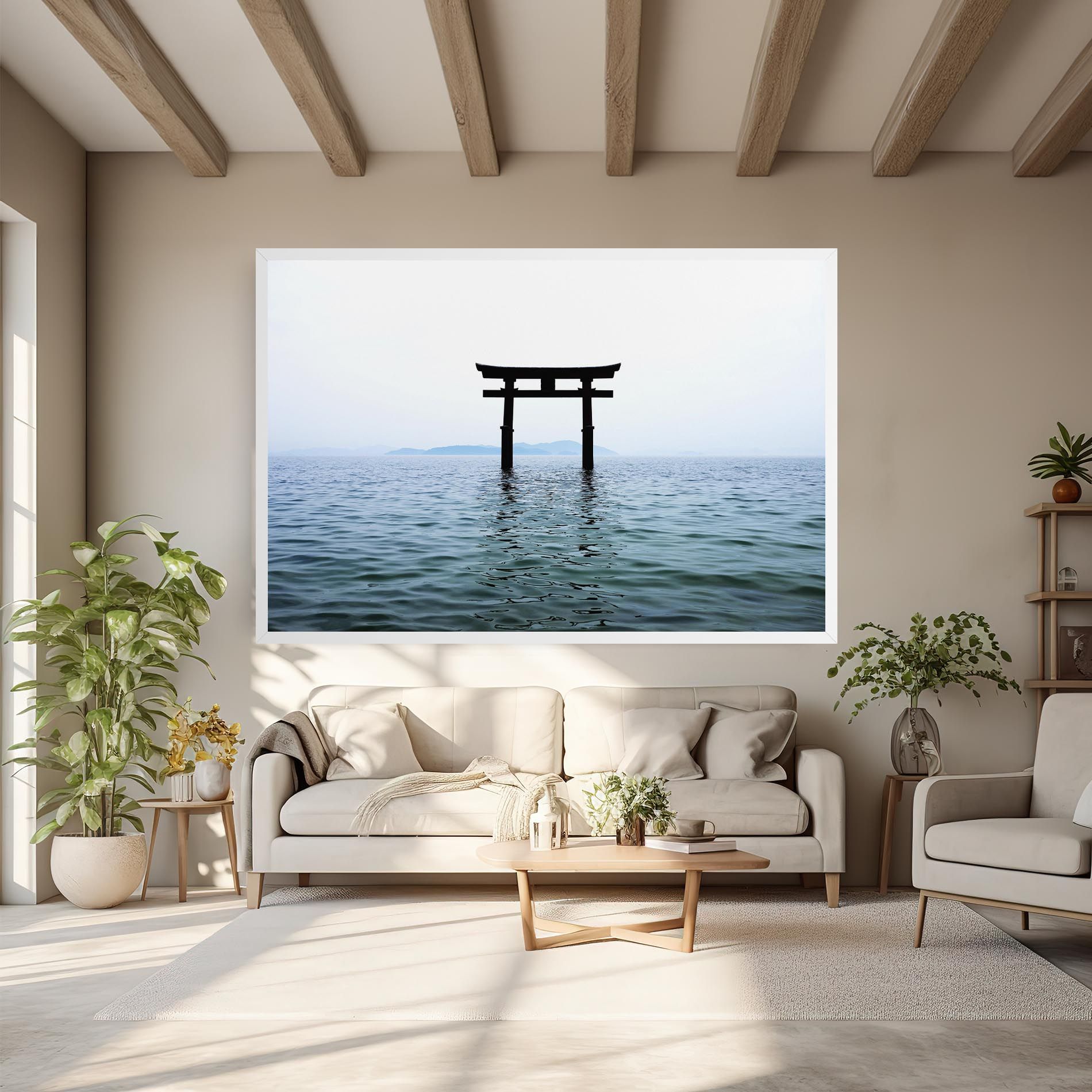Japan Lake Gate mockup 6