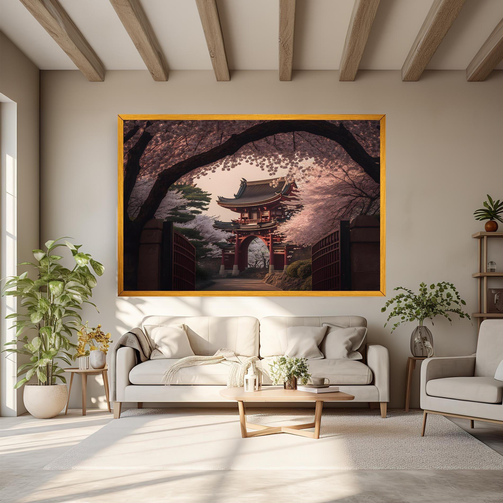 Vászonkép Toji Gate mockup 6