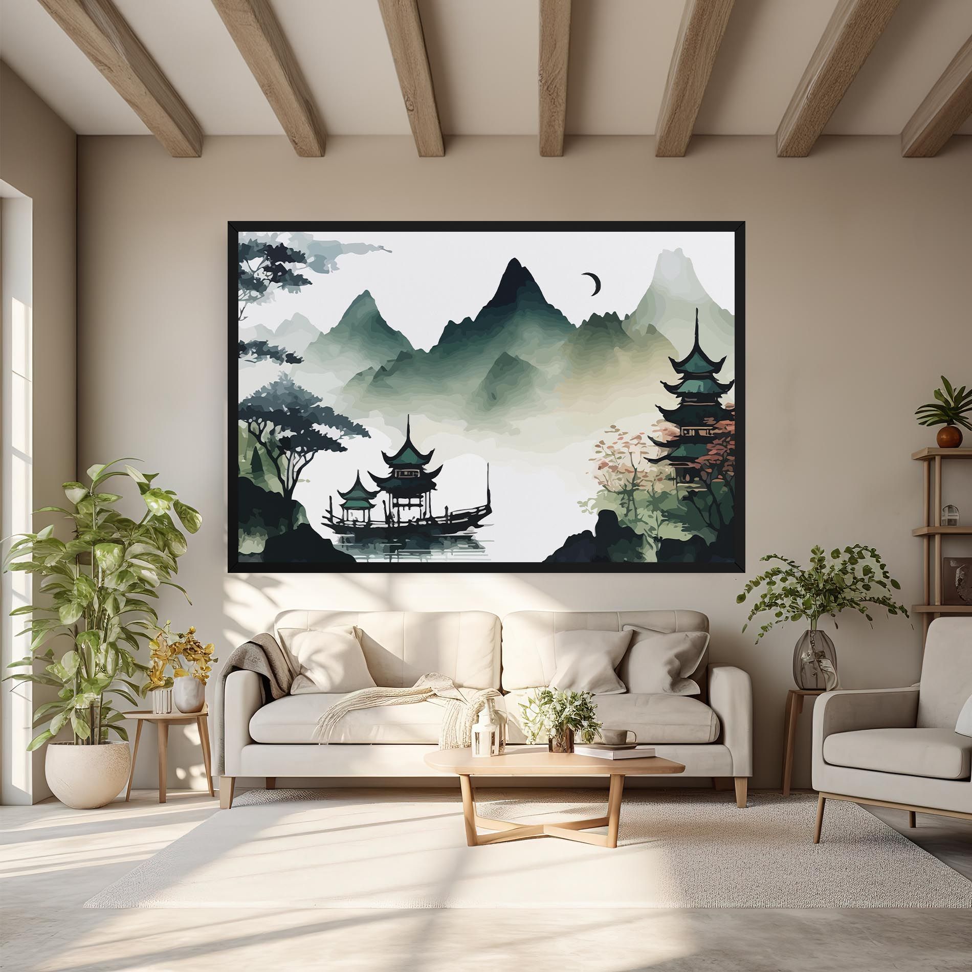 Green Mountain Moon mockup 6