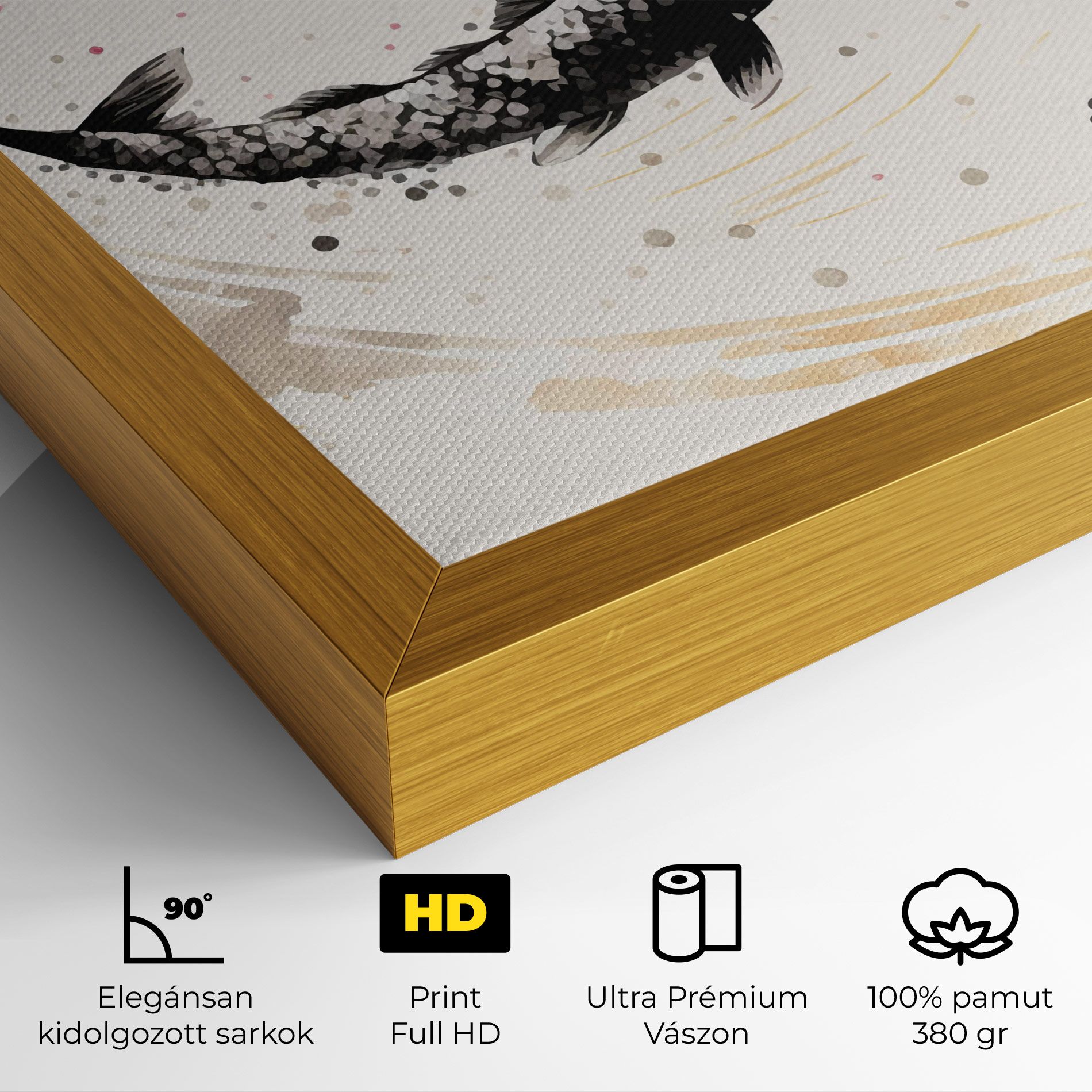 Asiatic Flower Fish mockup 4