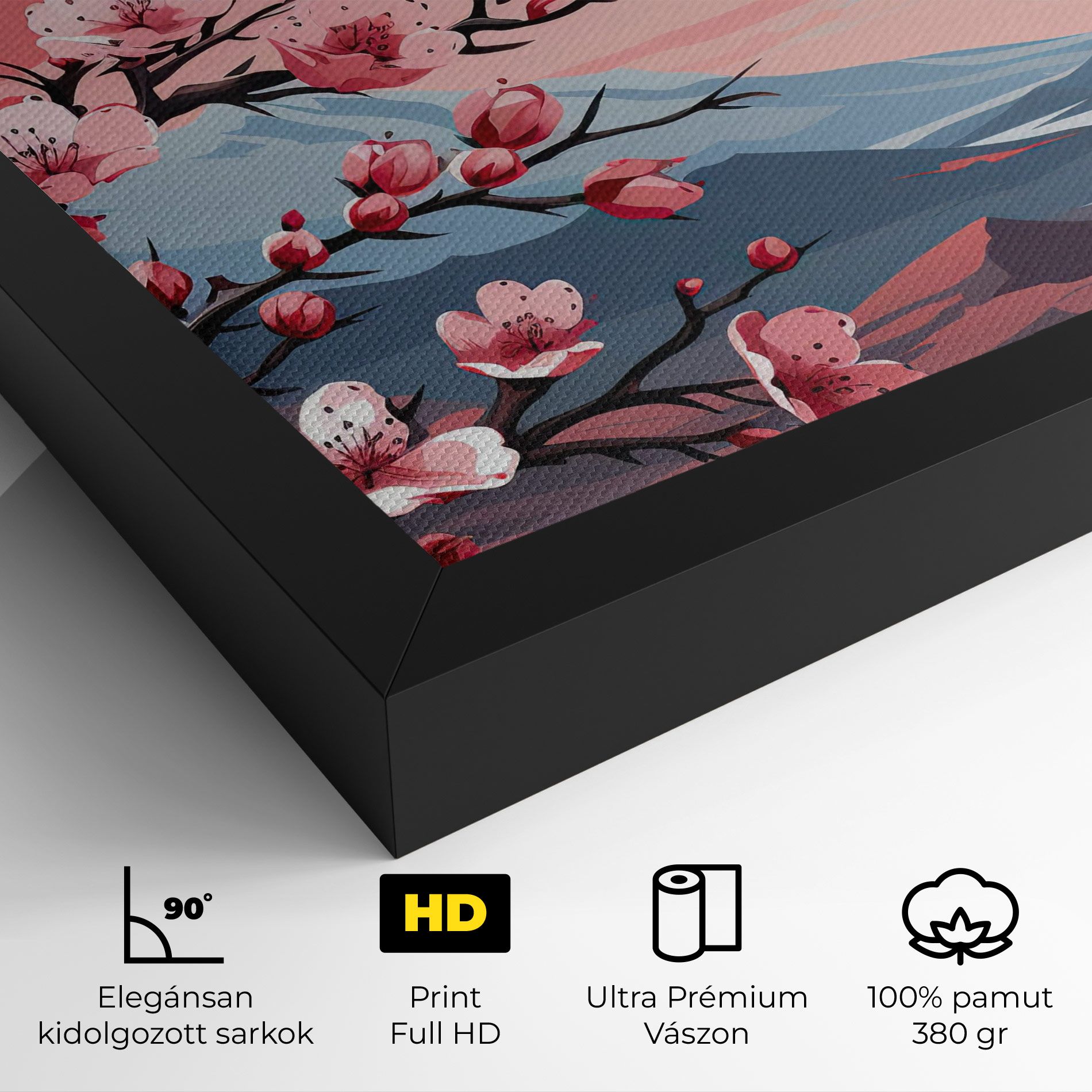 Chinese Cherry Blossoms mockup 4