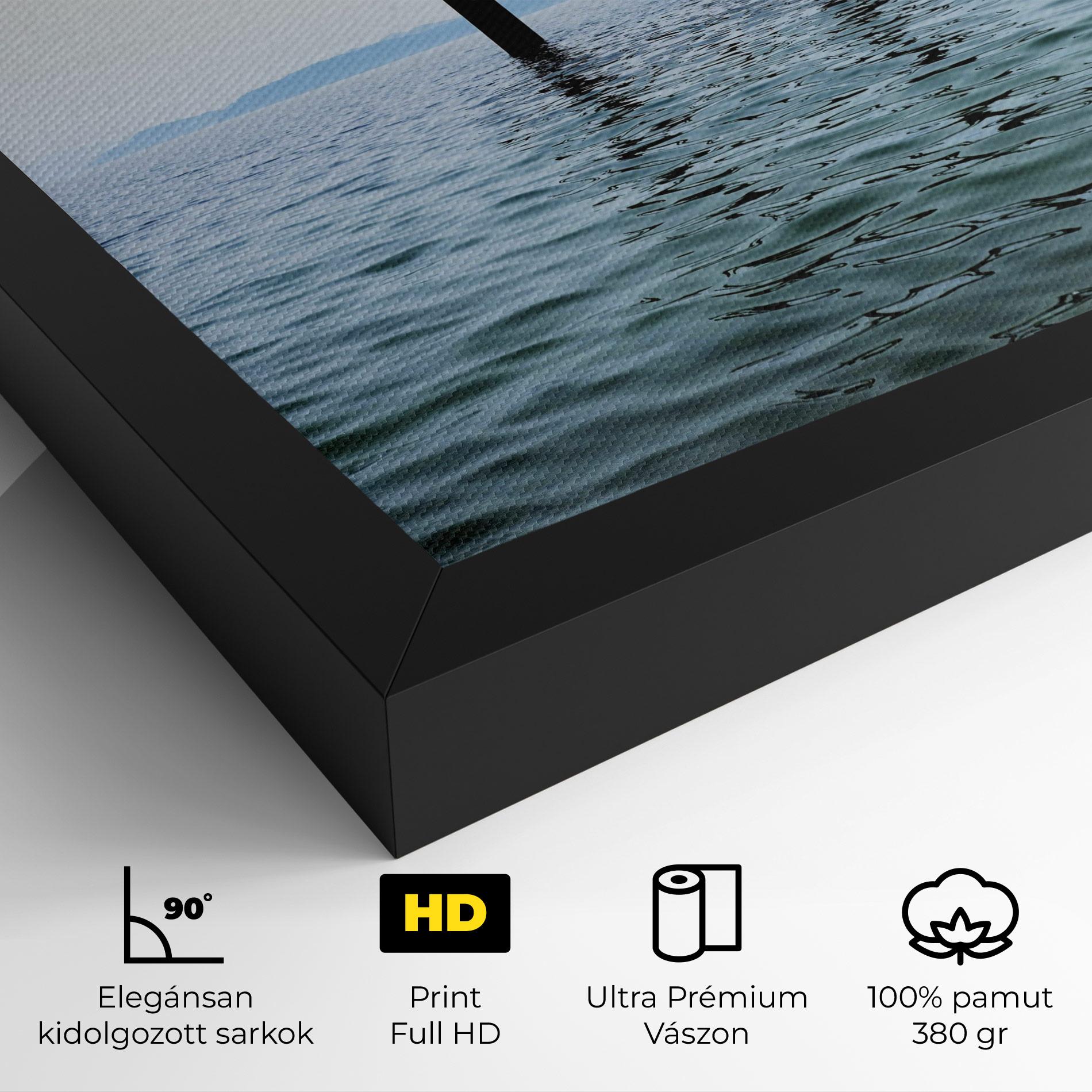 Vászonkép Japan Lake Gate mockup 4