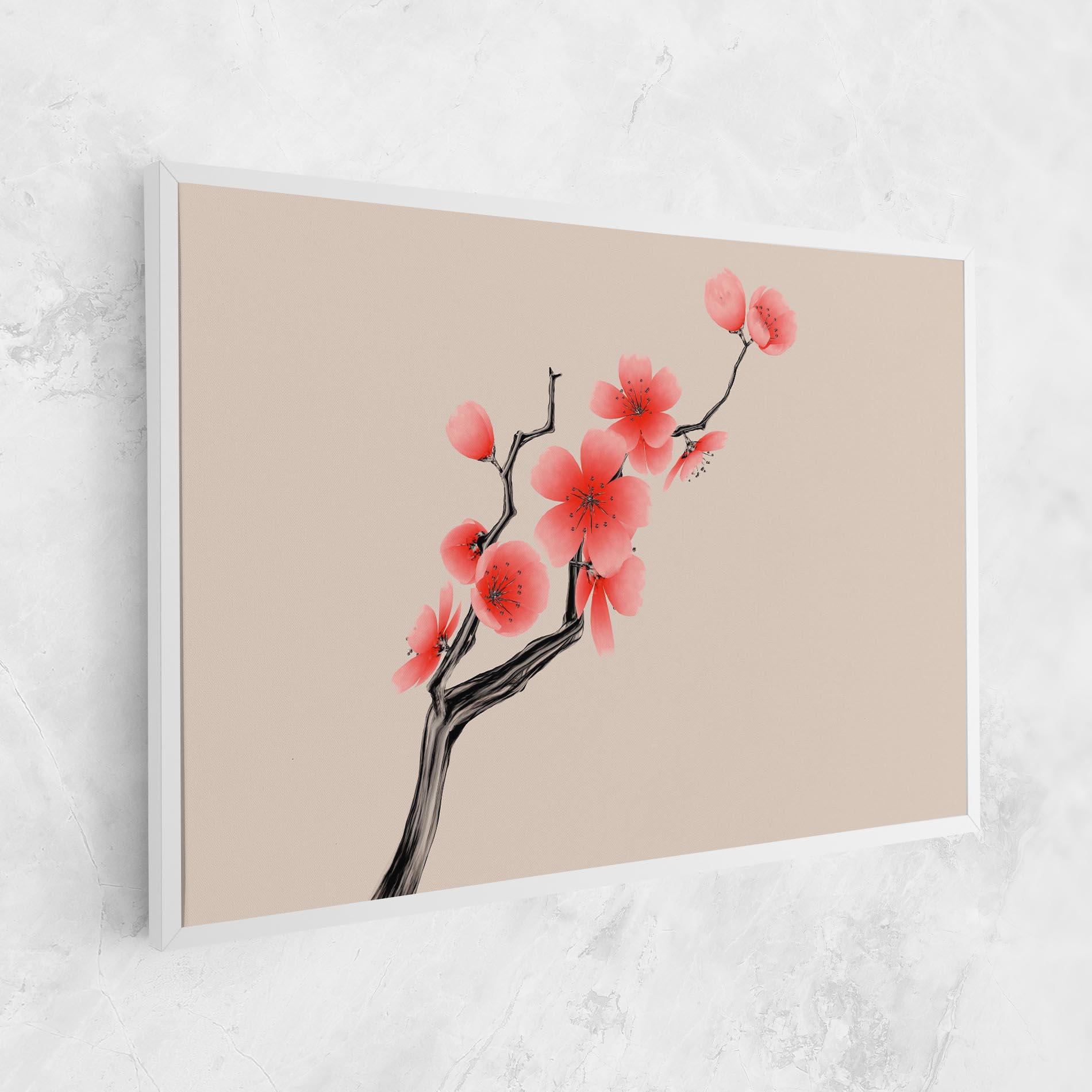Vászonkép Chinese Plum Blossom mockup 1