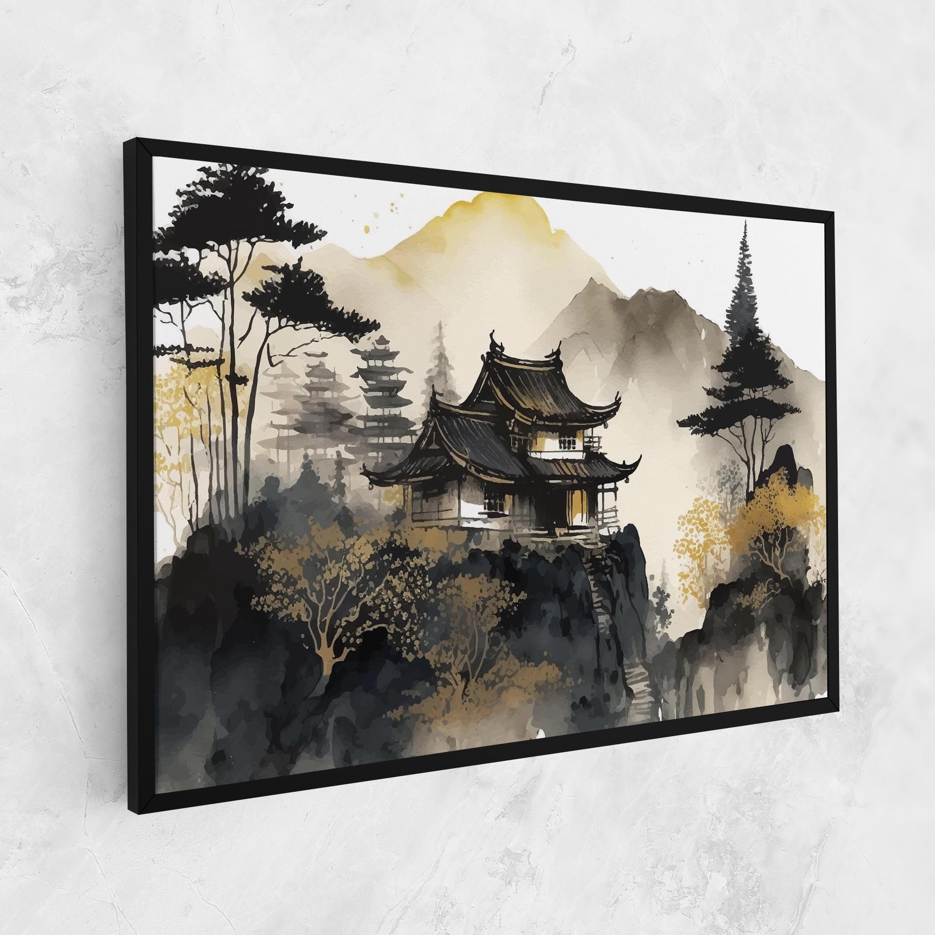 Japanese Temple mockup 1