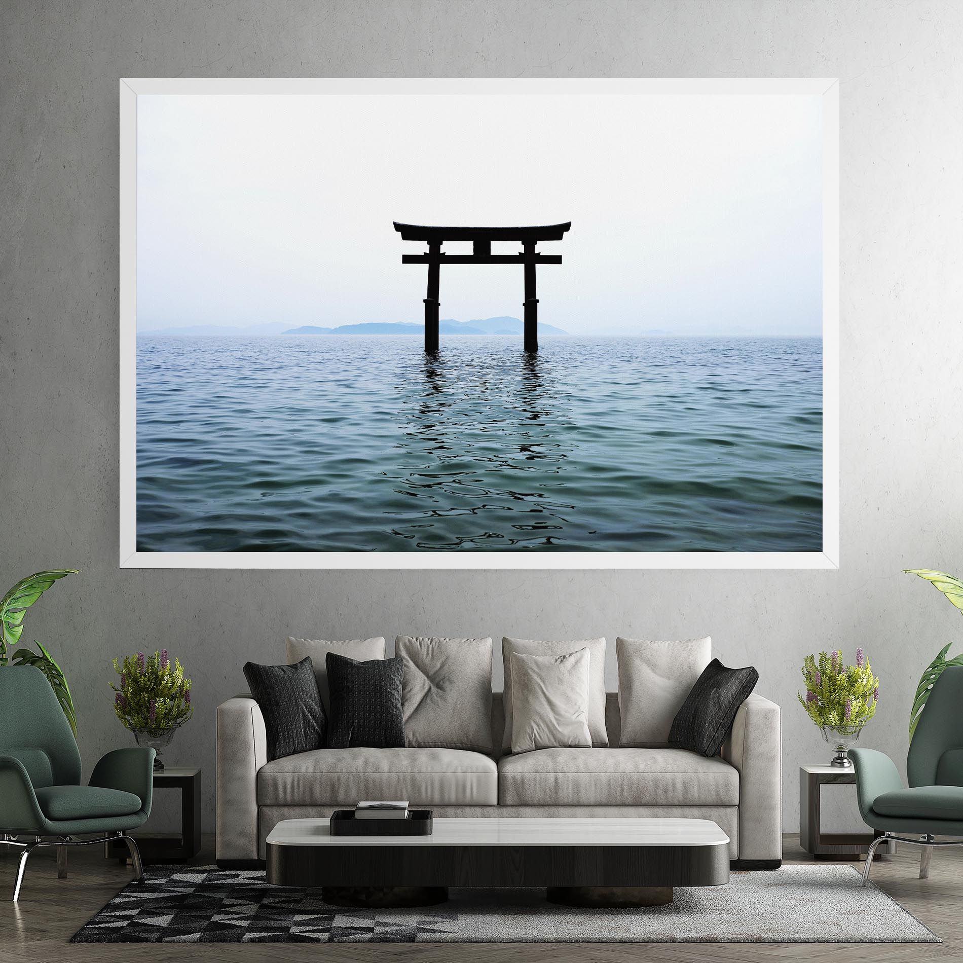 Japan Lake Gate mockup 7
