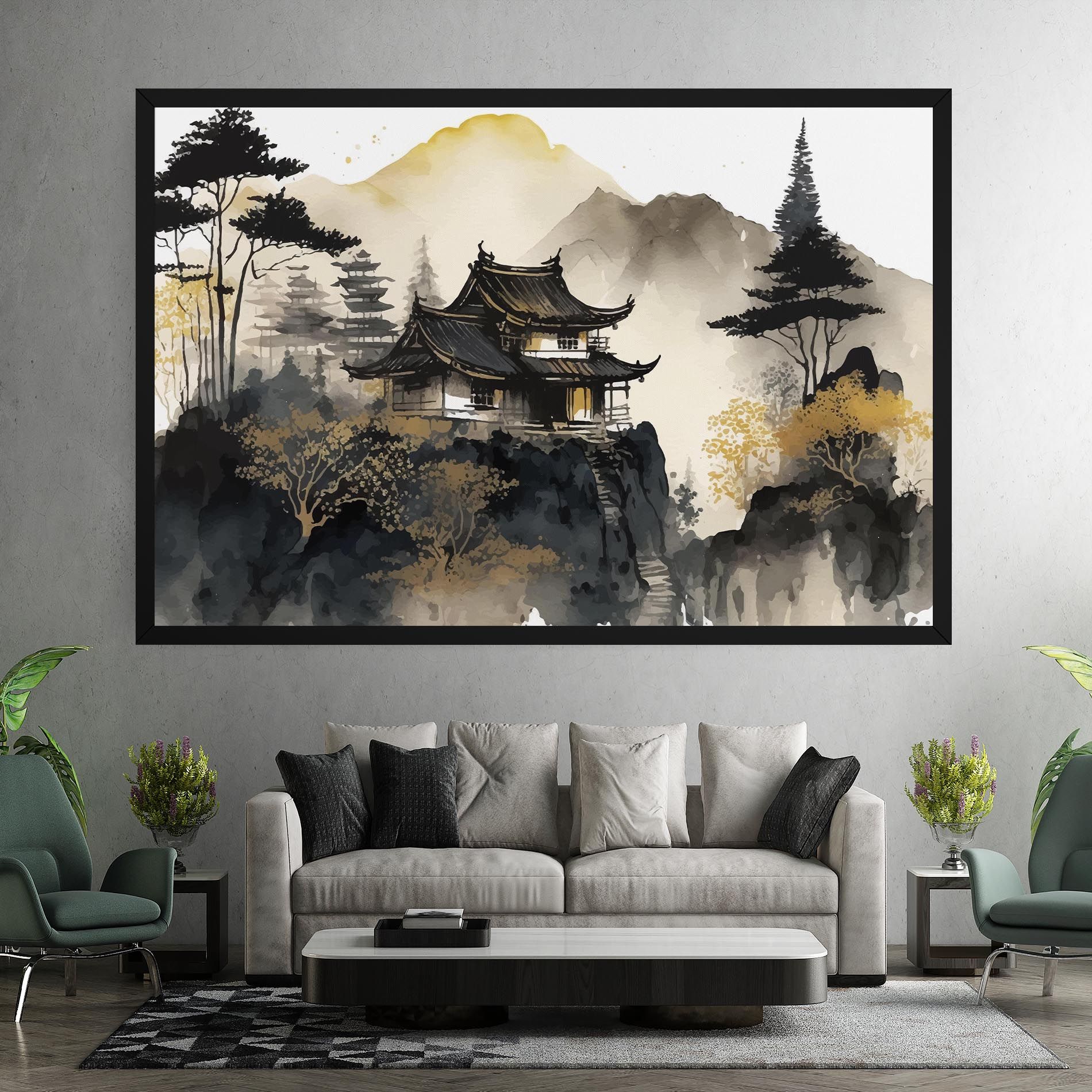 Japanese Temple mockup 7