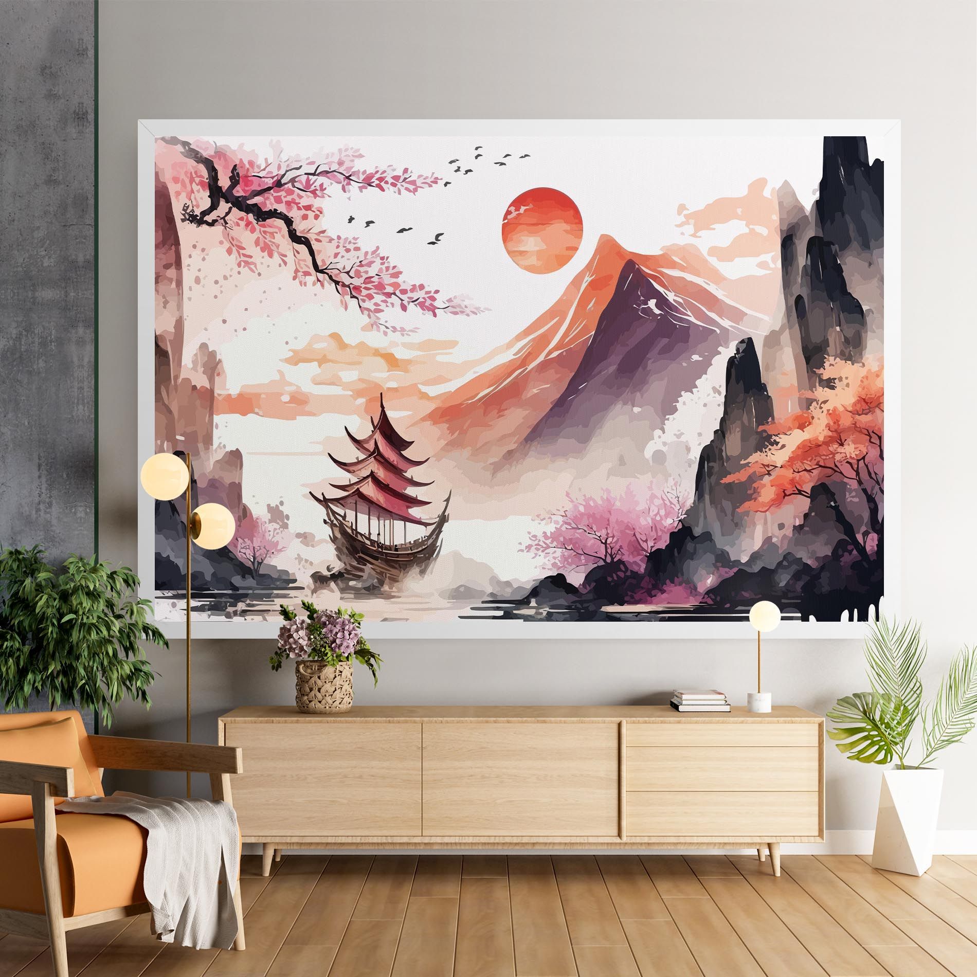 Asiatic Purple Mountain mockup 9
