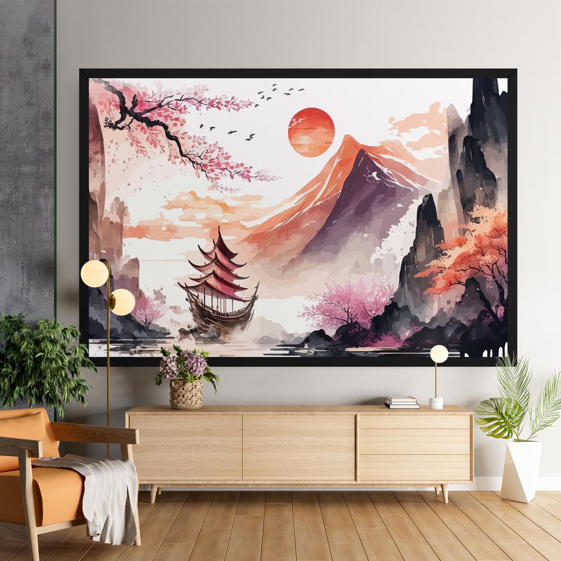 Asiatic Purple Mountain mockup 9