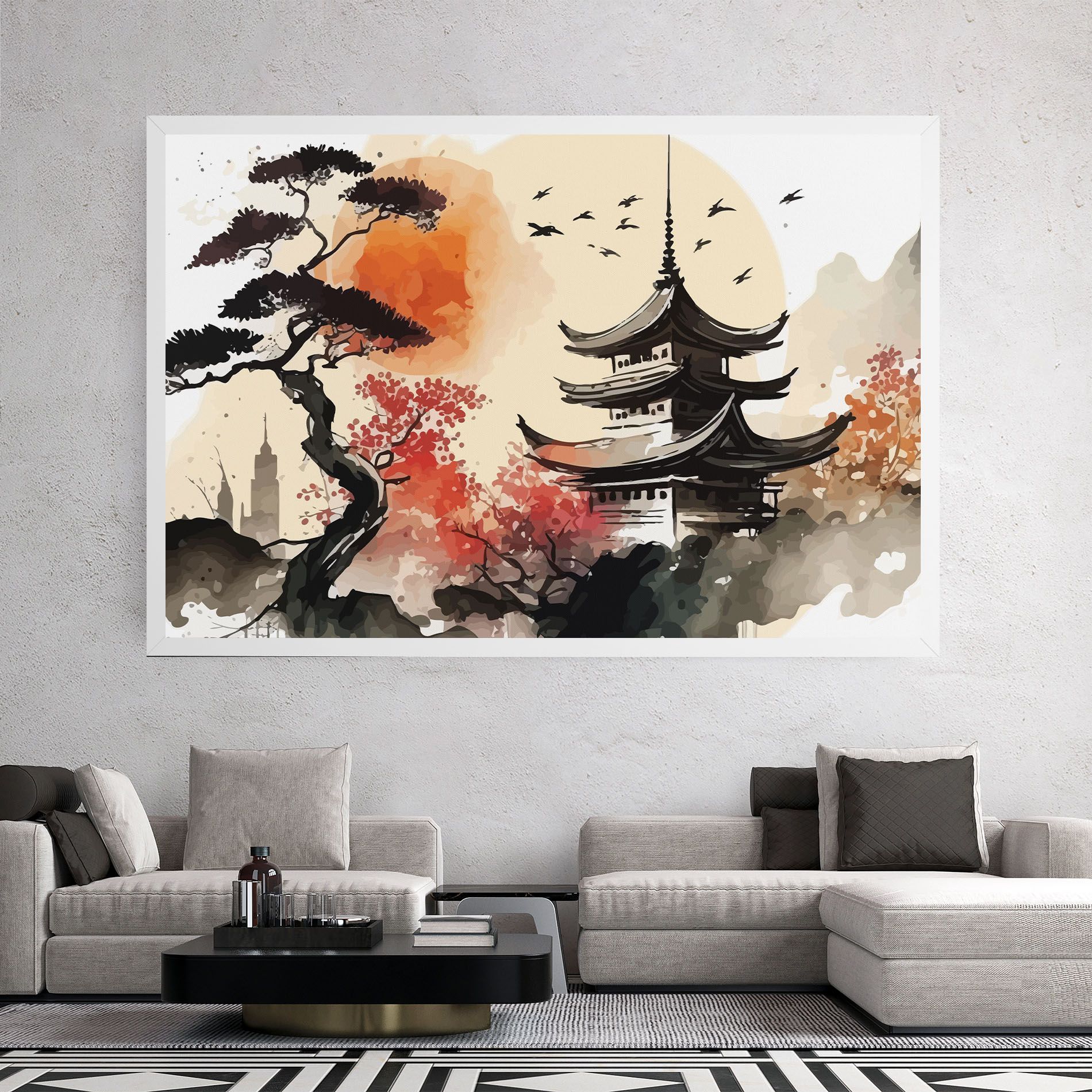 Asiatic Beautiful View mockup 2